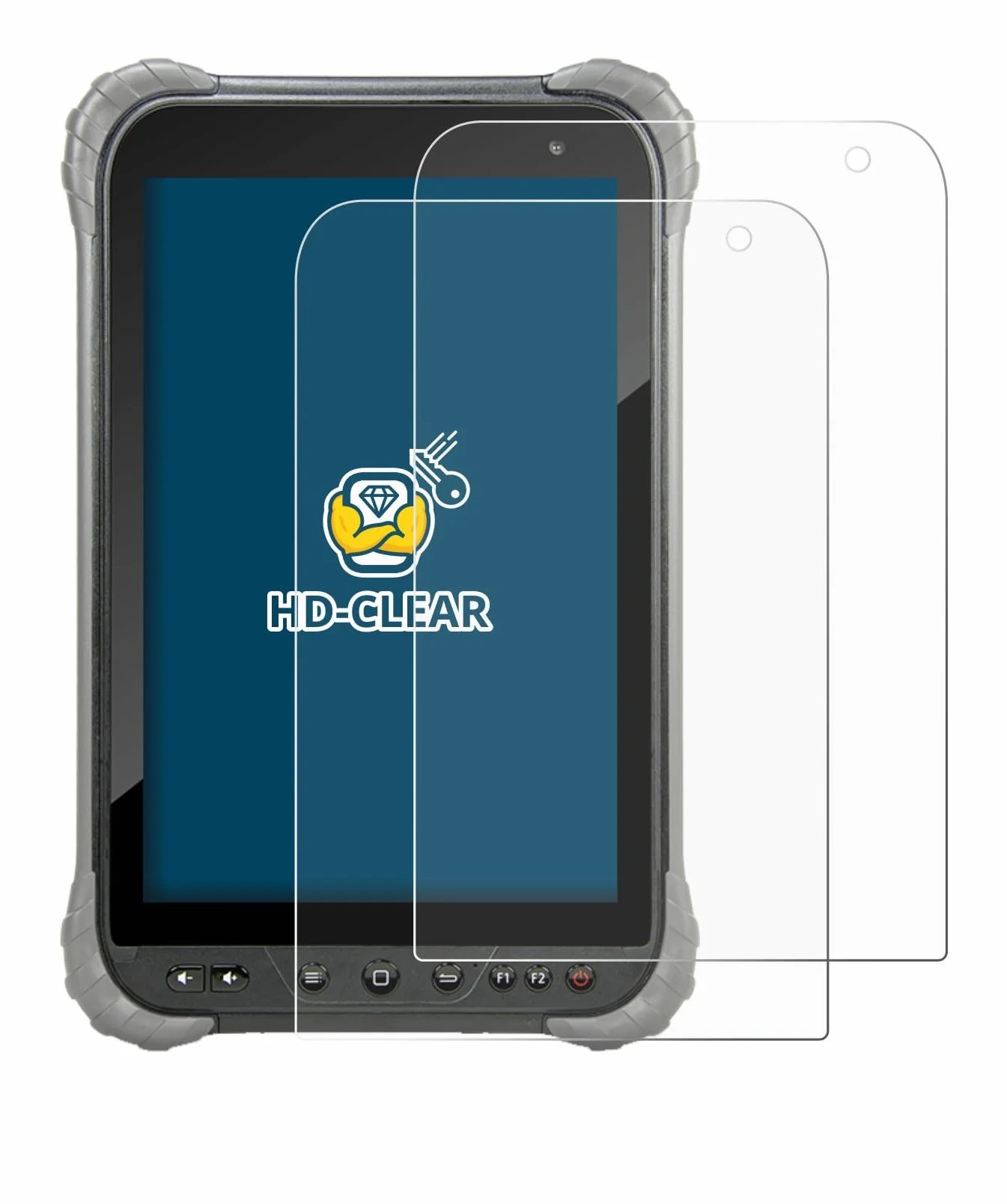 brotect Pellicola Protettiva per Juniper Systems Cedar CT8X2 Protezione Schermo (2 Pezzi) [Trasparente, Anti-Impronte]