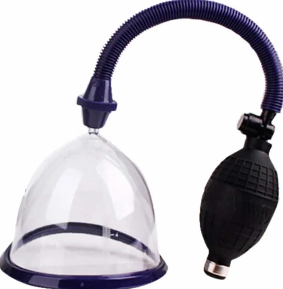Coppette a vuoto per stimolazione del seno e capezzoli regolabili con effetto a pressione