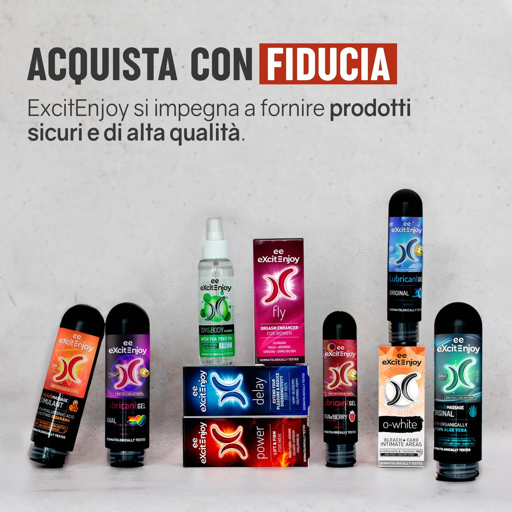 Excite Gel intimo uomo effetto calore estratti vegetali 20 ml