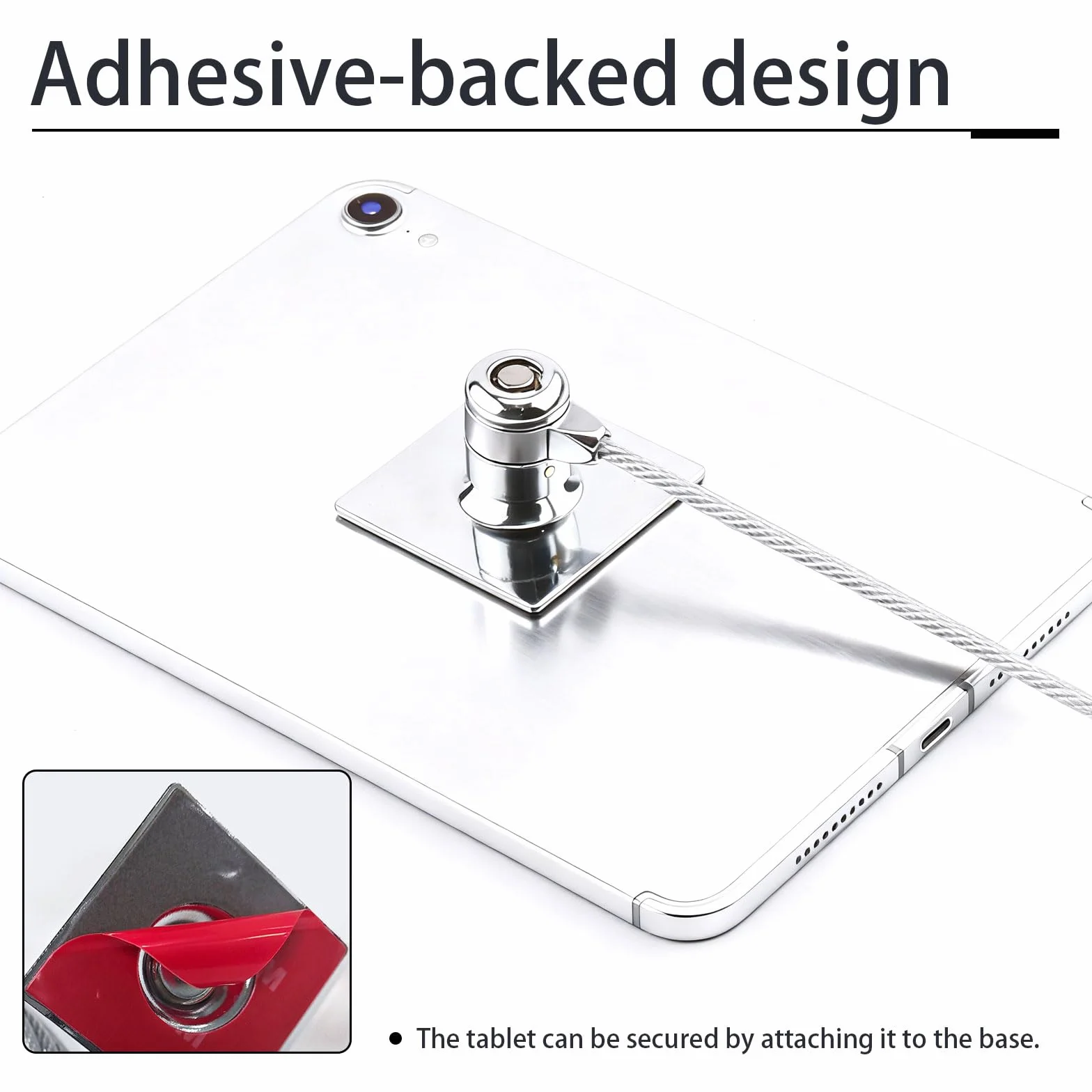 Cavo di Sicurezza Antifurto in Acciaio con Lucchetto a Chiave per PC, Notebook, Smartphone e Tablet, Serratura per Computer Portatile, Compatibile con Dispositivi Elettronici Universali (2)