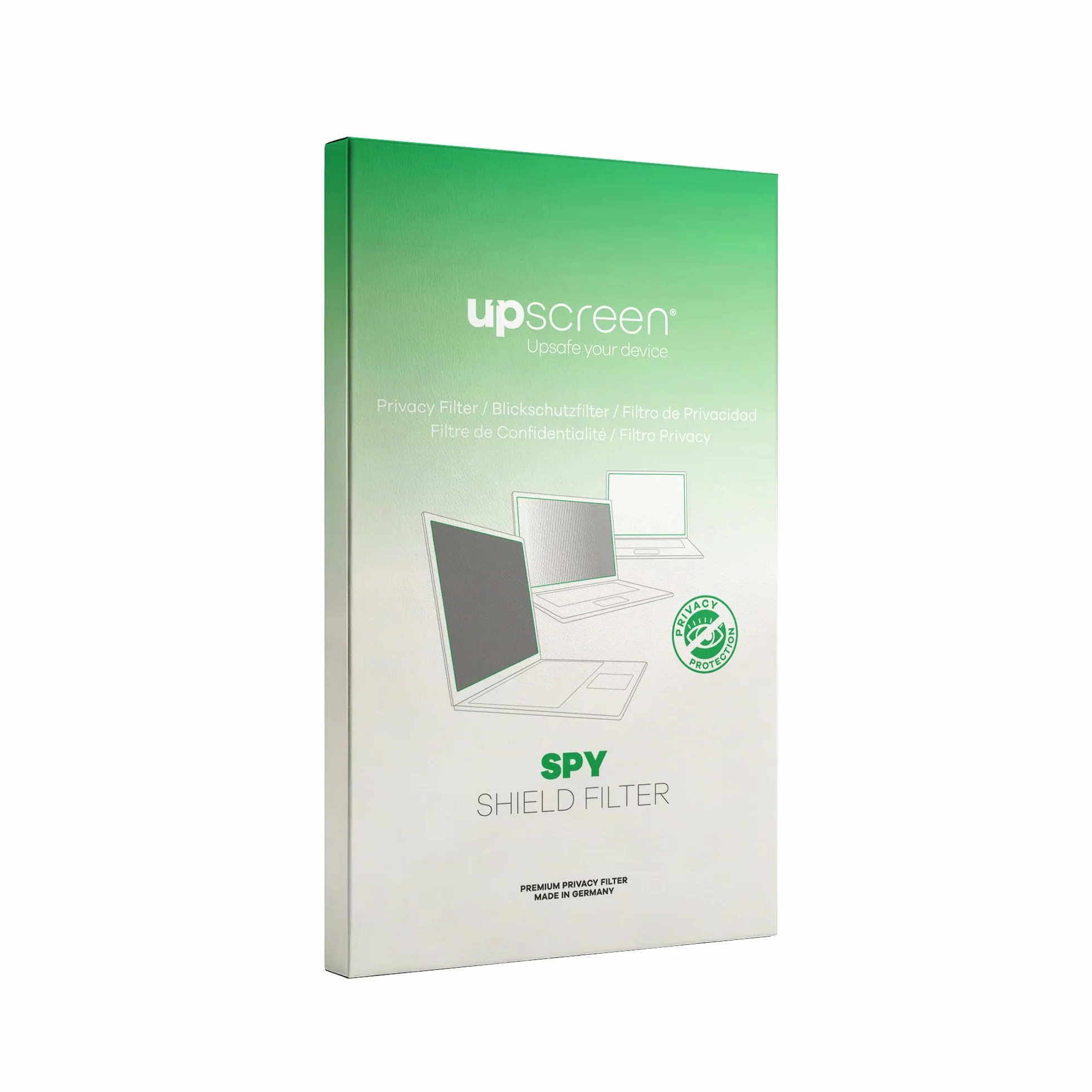 upscreen Filtro Privacy per Dell Latitude 5340 Laptop Protezione Anti-Spy Filter, Antiriflesso, Anti-Impronte