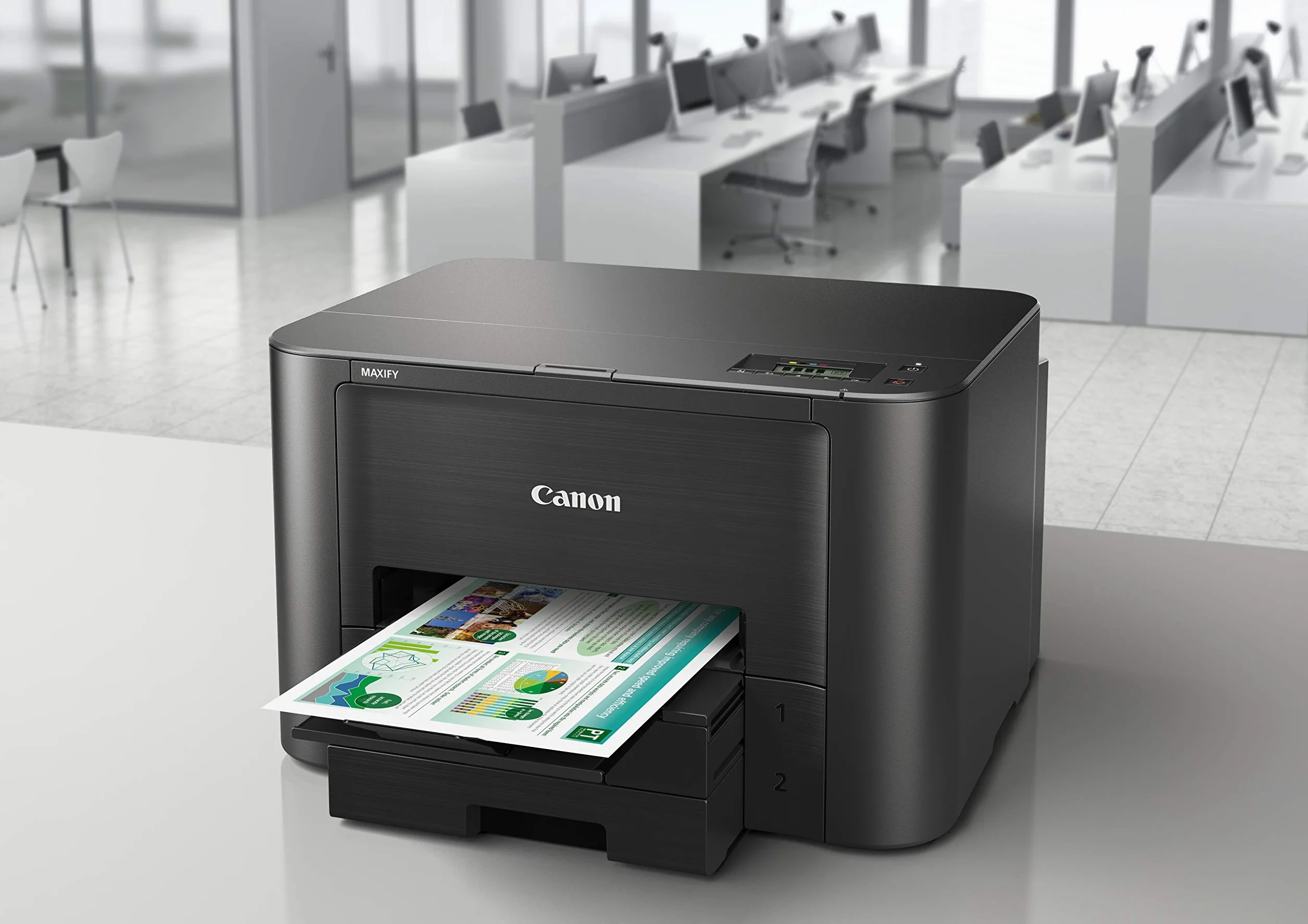 Canon Maxify Ib4150 Stampante Inkjet Single Function Wireless Con Display