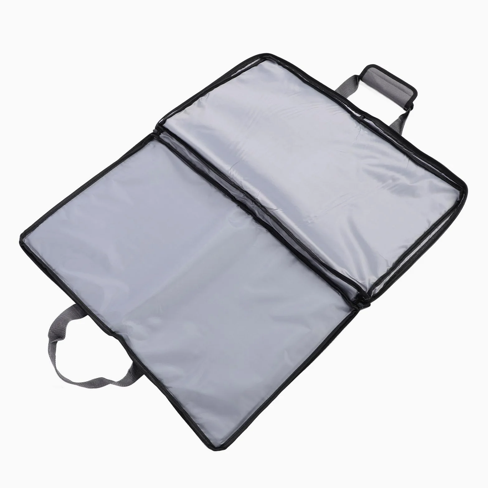 Zerodis Necessaire da Viaggio in Tela, Custodia Porta Satellite con Doppia
