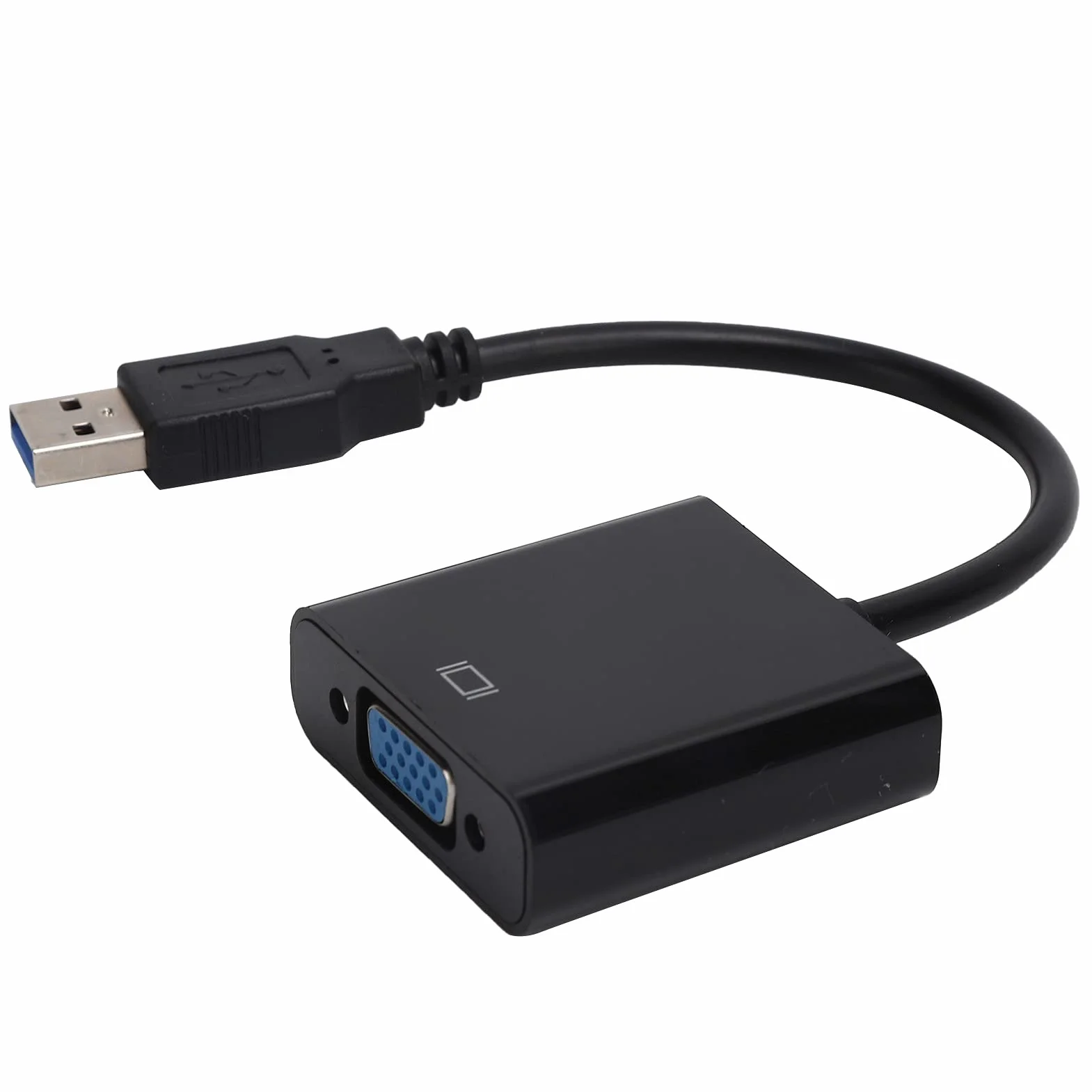 Adattatore da USB a VGA USB 3.0 Maschio a VGA 15 Pin Femmina