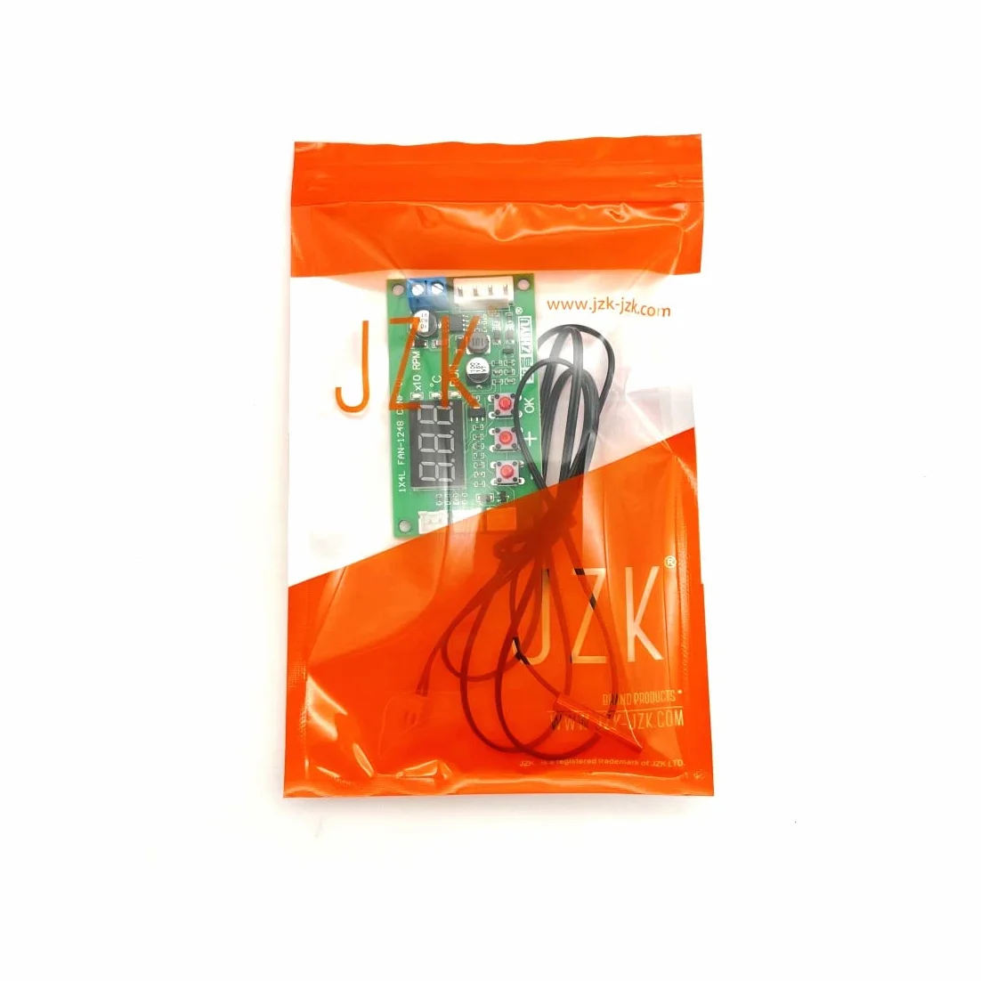JZK PWM Digitale Regolatore di Temperatura Ventola 12V 24V 48V Modulo Display Velocità PC
