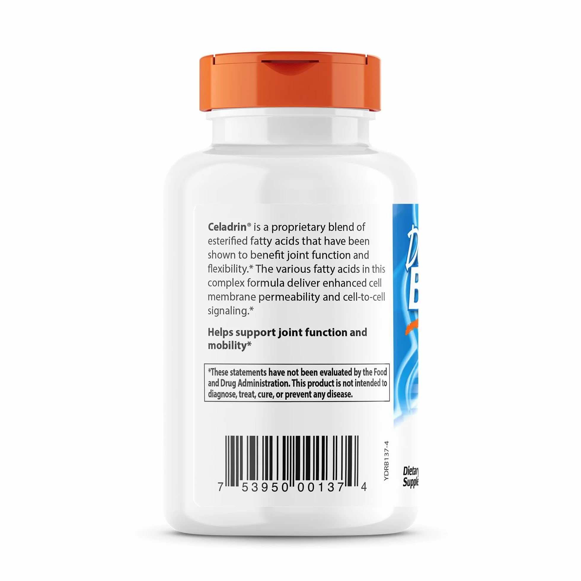 Doctor's Best Celadrin 500 mg 90 Capsule senza soia senza glutine