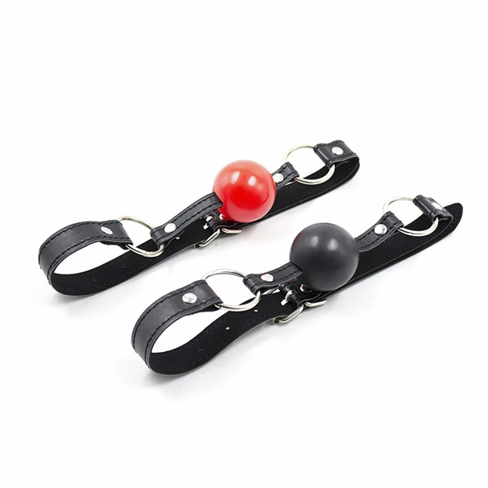 Silicone Knebel regolabile FETISH Ball Gag bocca Sex Spielzeug