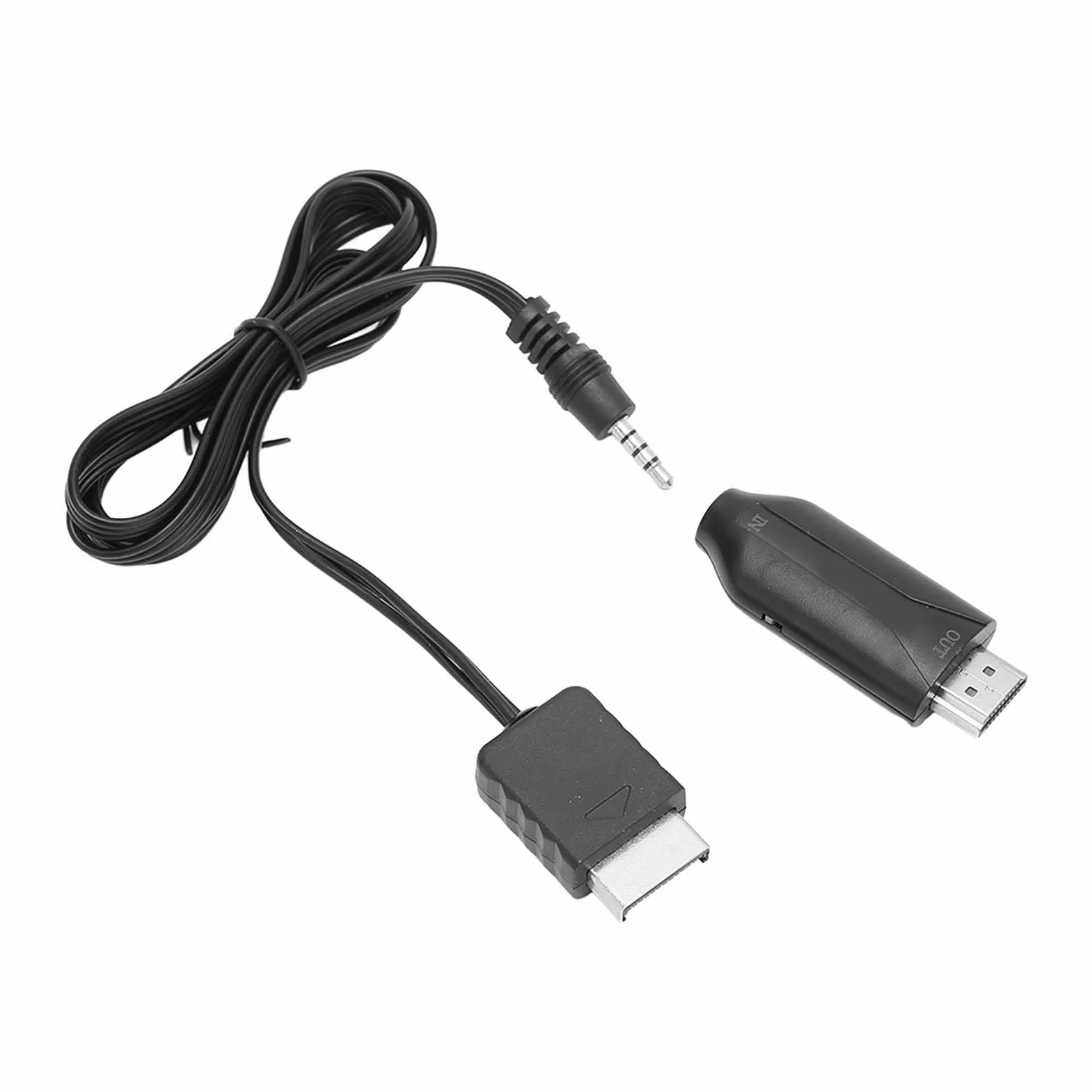 PS Due Adattatore HDMI, AV Multi Out HDMI, Link PlaySdation per a HD Multimedia Interface Cavo Plug and Play Game Console Converter Cord per PS Two
