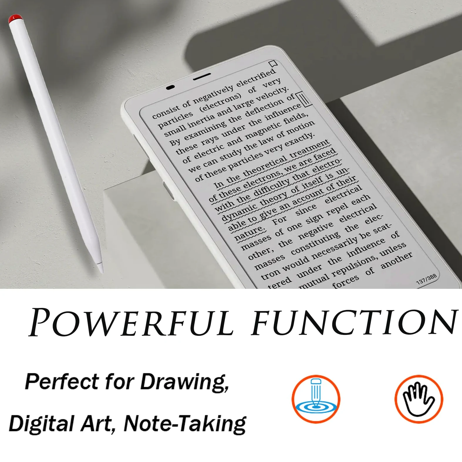 Active Stylus compatibile con BOOX Palma2 Pro Pen, StylusPen compatibile con BOOX InkSense Plus Active Stylus, penna per Go Color 7 Gen II per Go 7 [non per GoColor7 Gen I]