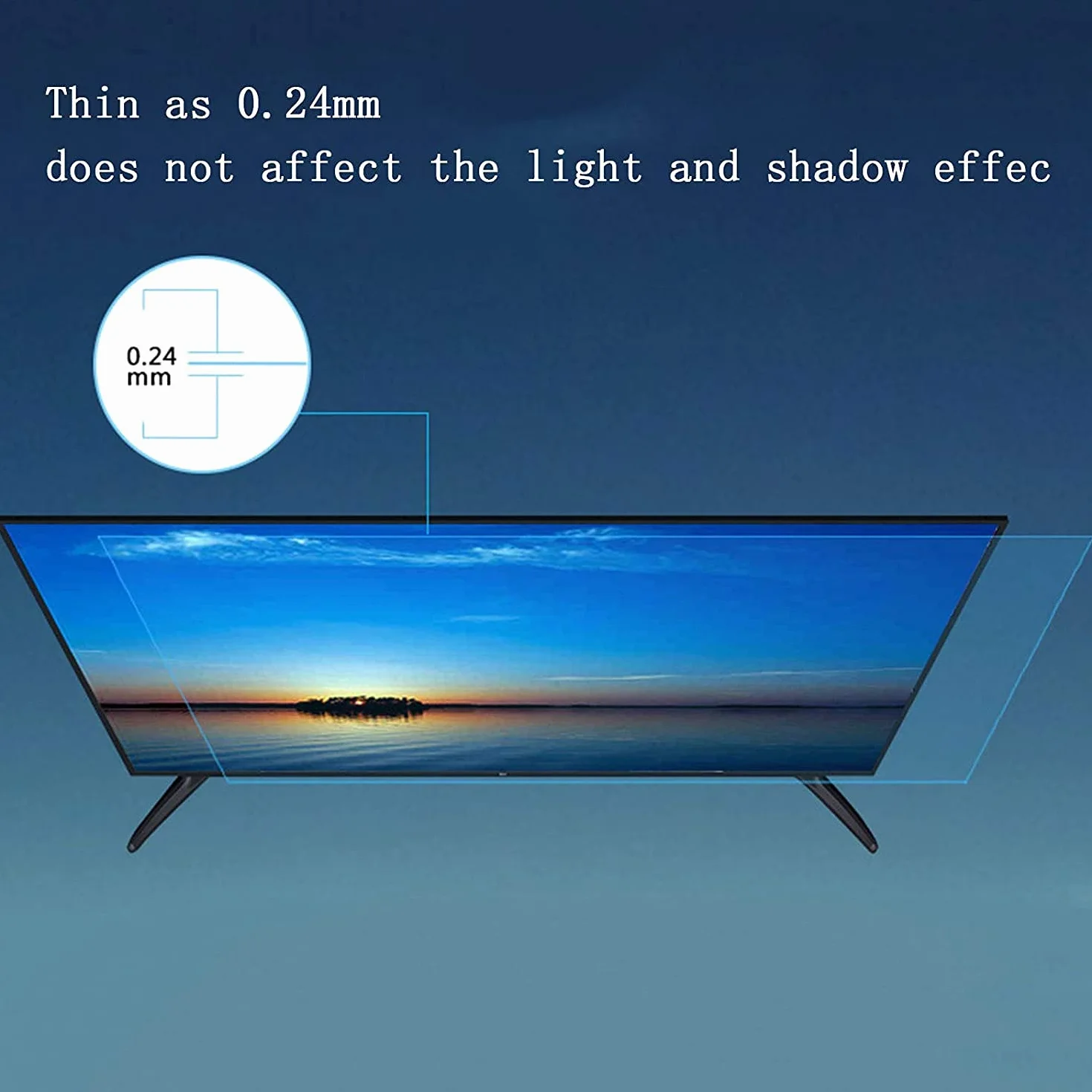 Monitor da 32-75 Pollici Monitor Anti Glare Screen, Anti-Abbagliamento, Anti-Graffio, Blocchi 96% UV Blue Light Protection,34" 815 * 345