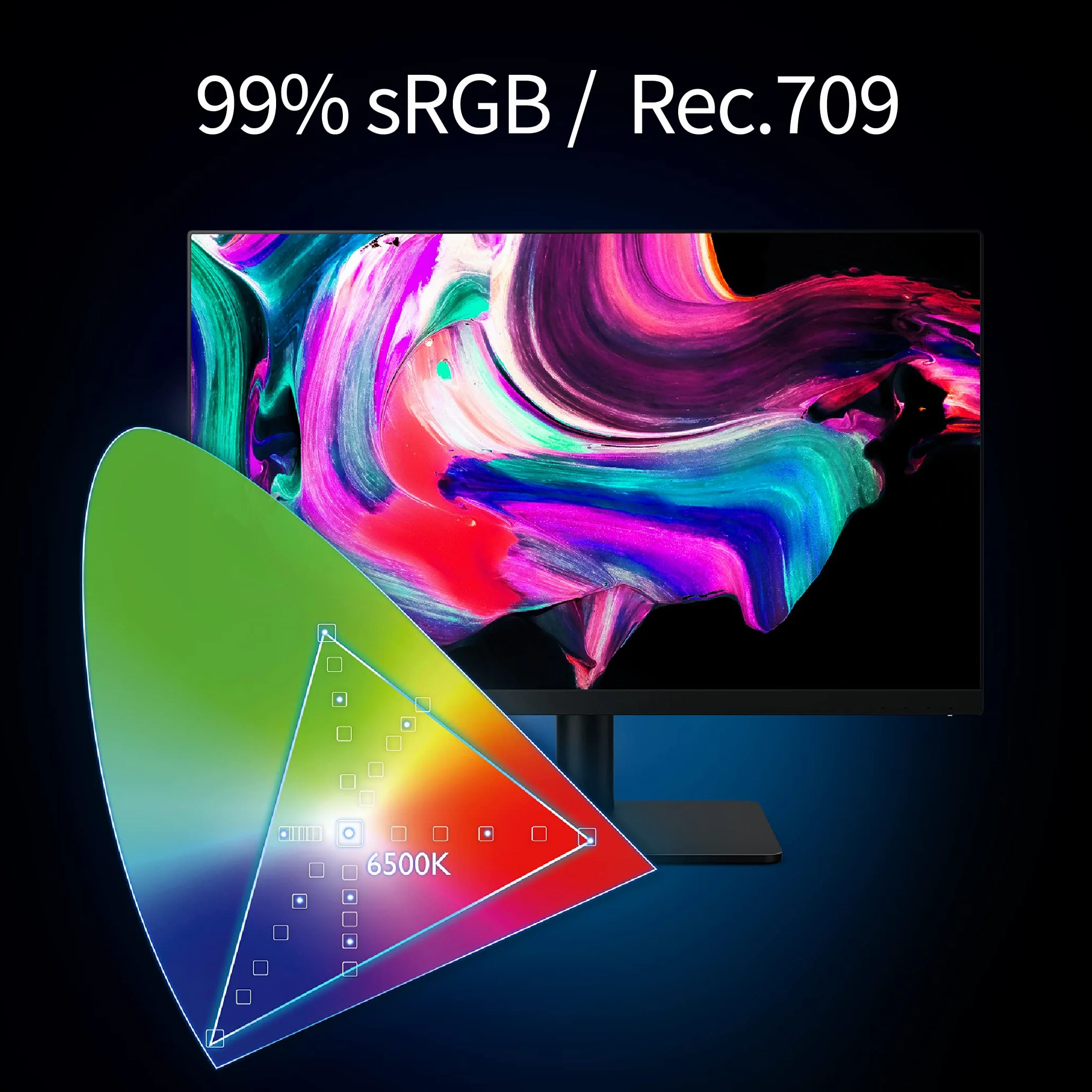 BenQ Creative Pro PD2705U Monitor 27 Pollici 4K per Designer, IPS, AQCOLOR, 99% sRGB, 99% Rec. 709, Delta E ≤ 3, Calibrazione in Fabbrica, Uniformità, 65W USB-C, HDMI, DP, KVM, Compatibile con MacBook