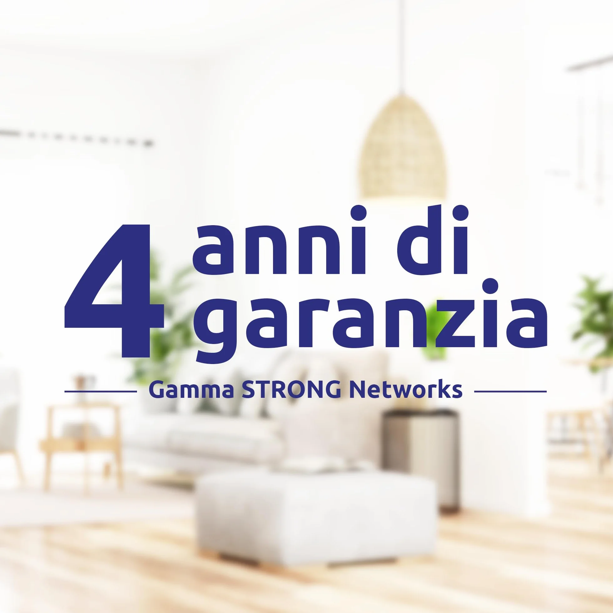 STRONG - Ripetitore WiFi 300 v2 - Amplificatore di Segnale Veloce - Fino a 300 Mbps - Compatibile con tutte le Modem/Router - Casa e Ufficio - Installazione Facile Plug & Play - Bianco