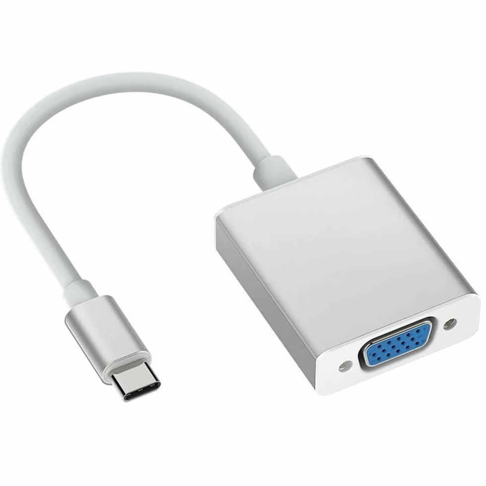 Adattatore USB C a SVGA Convertitore Thunderbolt 3 per MacBook Pro 2019/2018/2017 MacBook Air iPad Pro 2018 iPad Air 5/4 Samsung Galaxy S10/S9