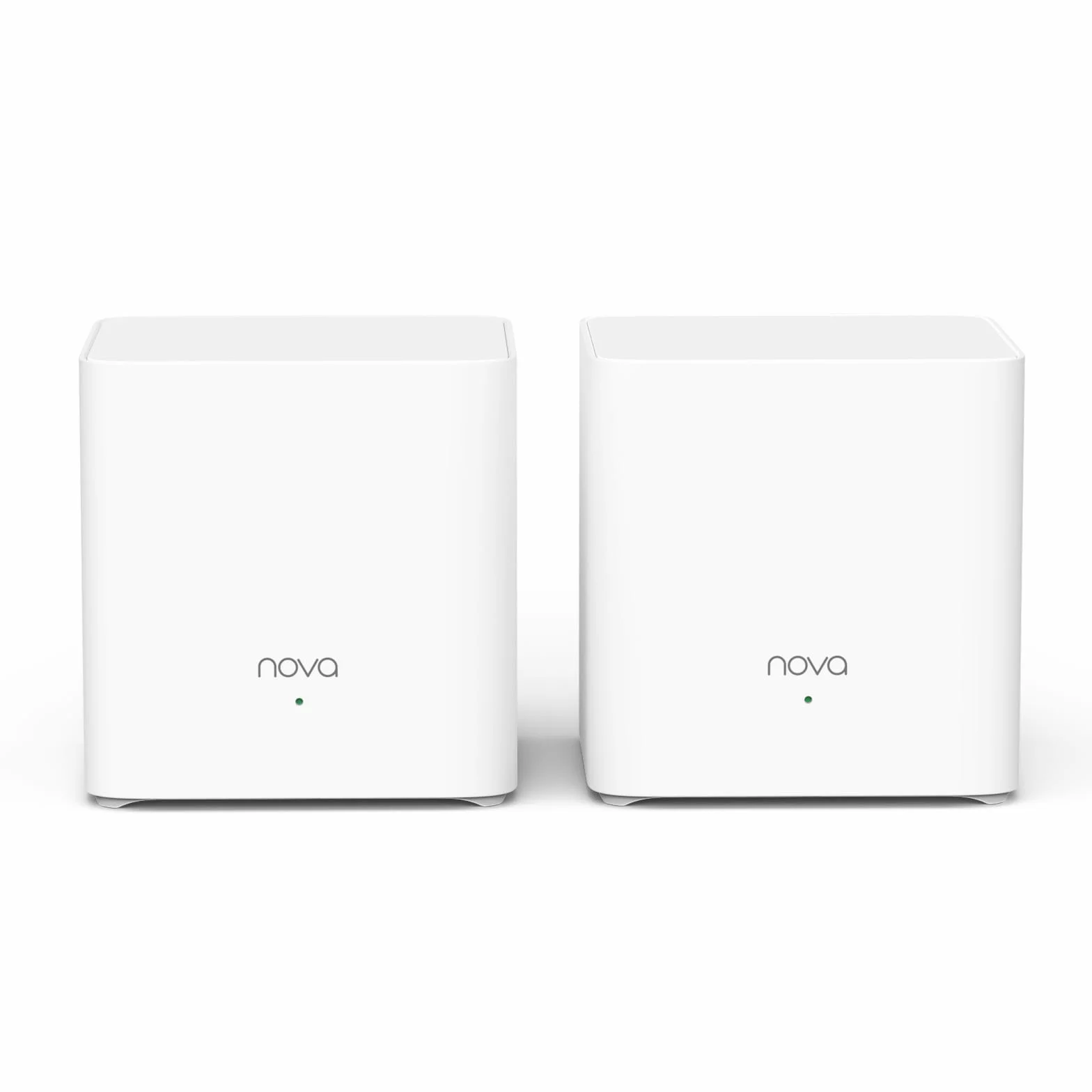 Tenda MX3(2 Pack) Wifi 6 Mesh AX1500, Sistema Mesh WiFi 6 per tutta la casa, MU-MIMO, Copertura fino a 2,000ft², Porte Gigabit, Controllo Parental, Facile installazione,TWT, WPA3, APP, IPTV