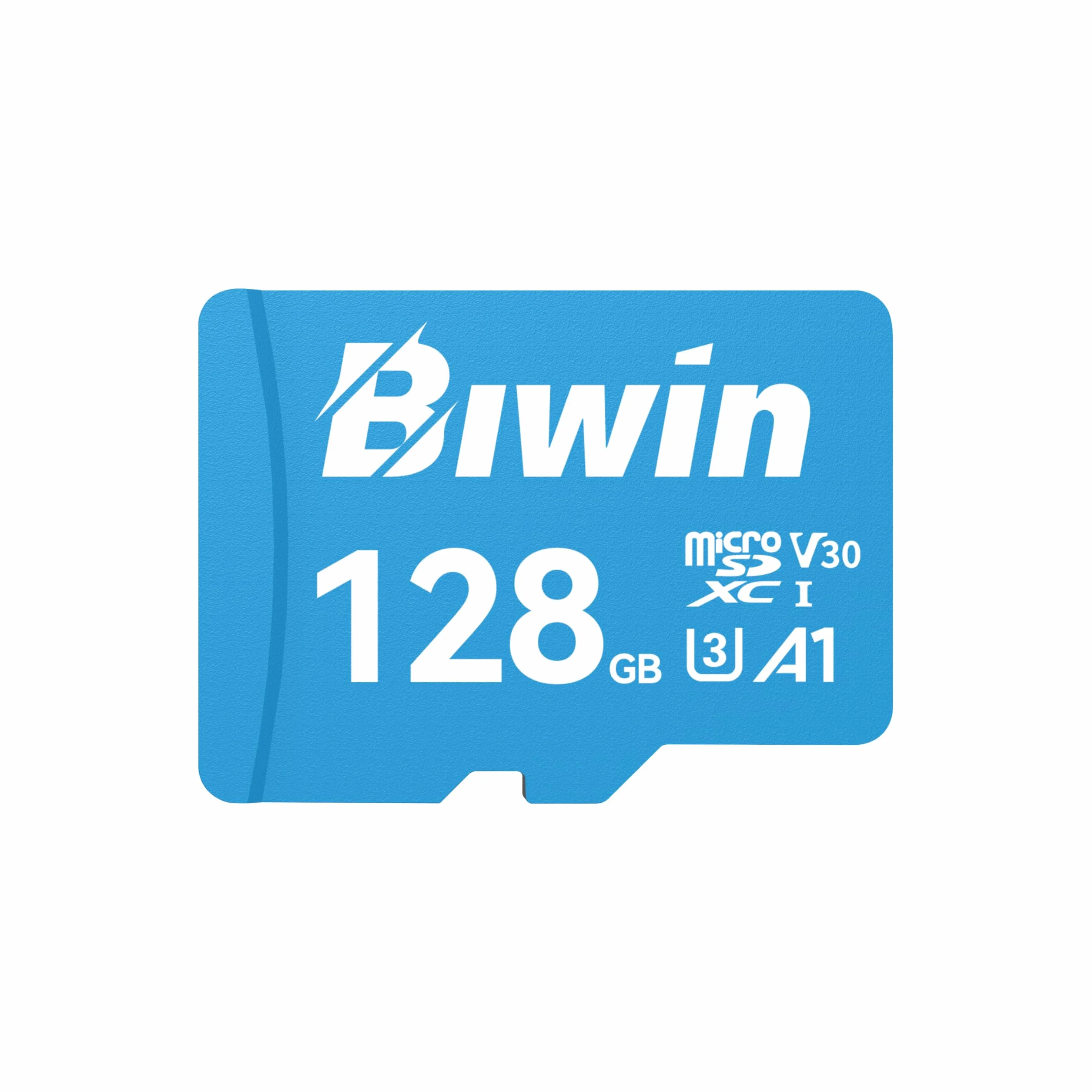 Biwin Scheda di memoria MS100 MicroSDXC UHS-I 128 GB – Lettura fino a 160 MB/s – A1 V30 U3 4K UHD video per la registrazione video di smartphone/tablet/fotocamera digitale Canon Sony
