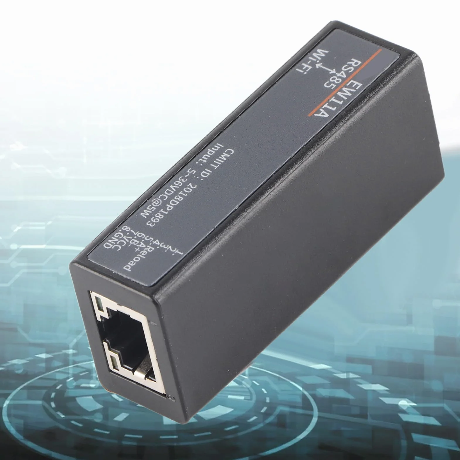 Server Seriale WIFI con Antenna Integrata Modulo di Comunicazione Wireless Interfaccia RJ45 18 Porte