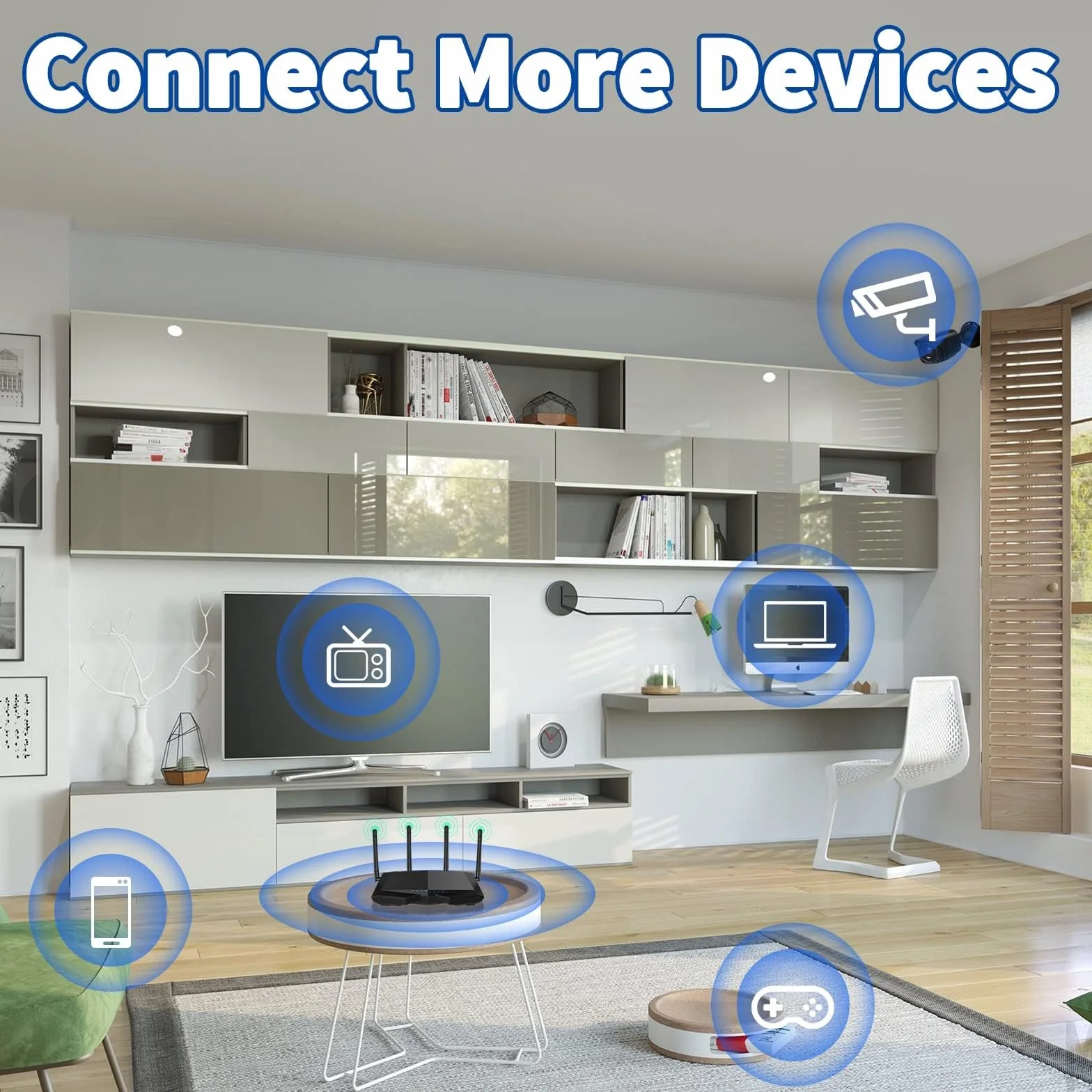 Bingfu Antenna WiFi 2,4GHz 5GHz 5,8GHz Bibanda 3dBi MIMO Maschio RP-SMA Omnidirezionale per Schede Madre MSI Gigabyte Scheda Rete Router WiFi Adattatore USB Telecamera IP Sicurezza