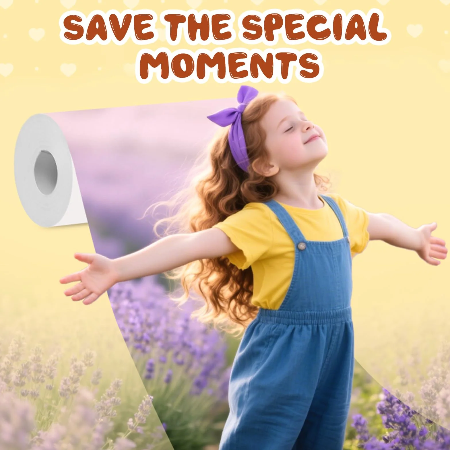 Diboniur 10 Rotoli Carta Termica per Macchina Fotografica Bambini Istantanea