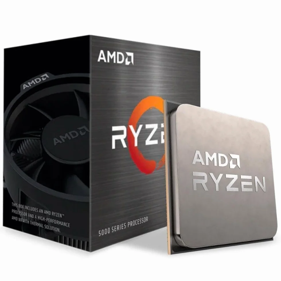 Processore AMD Ryzen 7 5700 (8 core / 16 thread. TDP 65W. Socket AM4. Cache L2+L3 da 20 MB. Frequenza boost fino a 4,6 GHz. Dissipatore Wraith Stealth incluso)