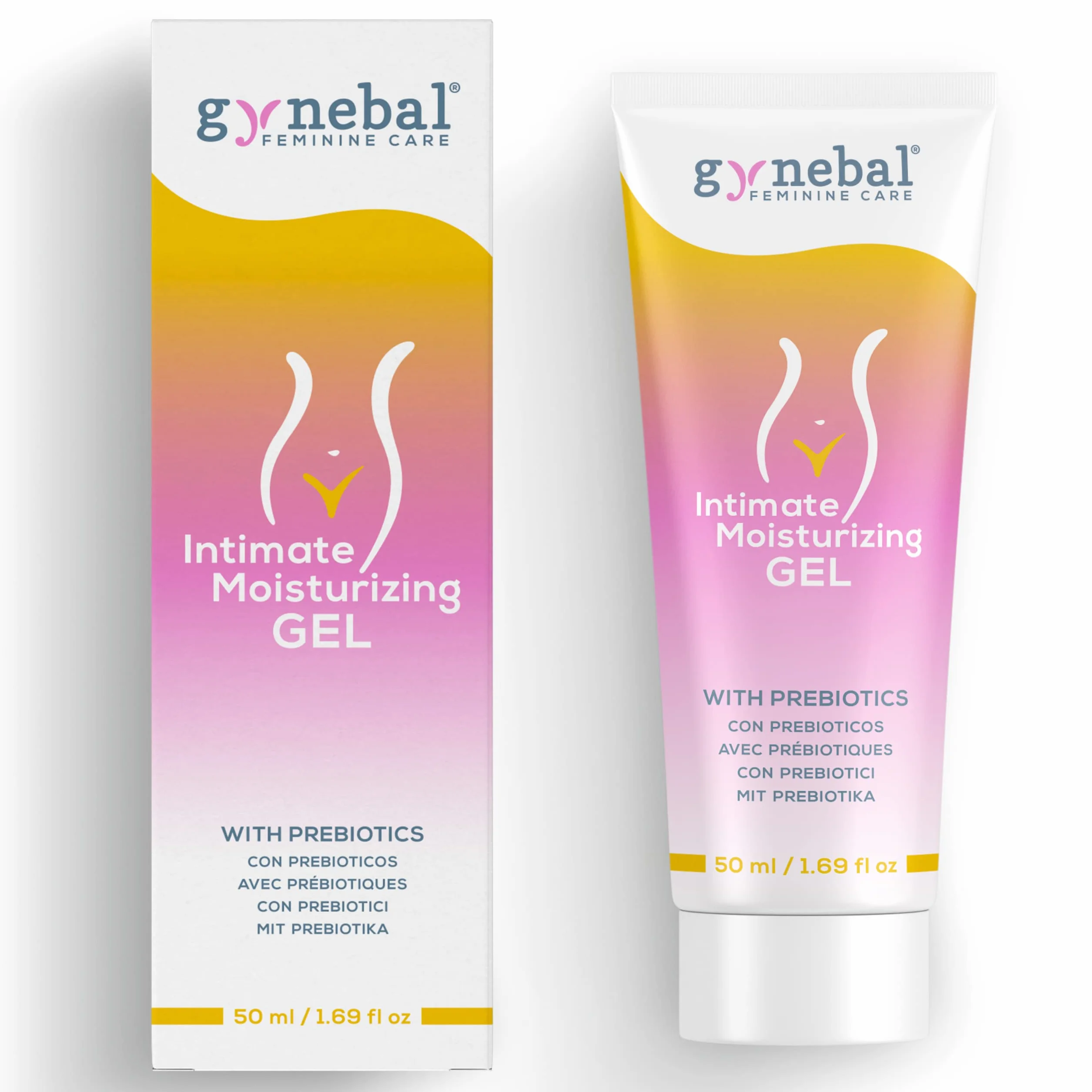 GYNEBAL Żel Intymny z Prebiotykiem, Wodny, Bezzapachowy, 50 ml