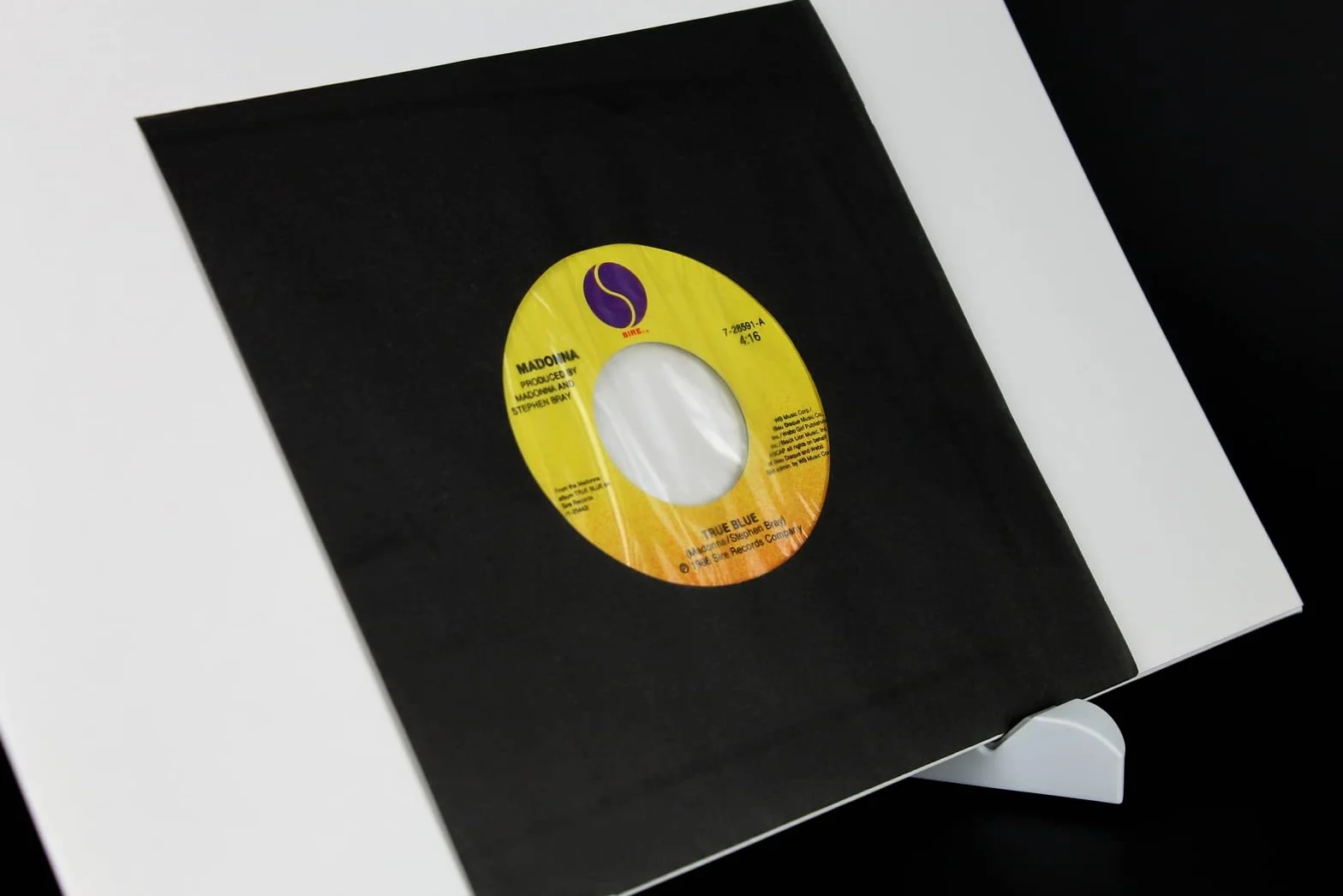 Black!! 100 Bustine in Carta Nera forate + Velina AntiGraffio per Dischi Vinile 7" 45 Giri RPM Singoli Diametro 18 cm