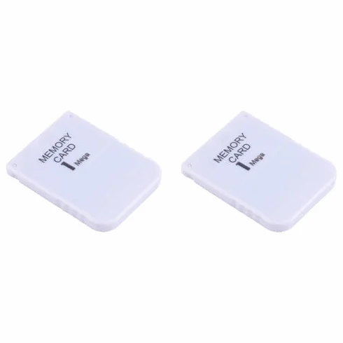 2 Pezzi Scheda di Memoria, 1MB, Bianca – Scheda di Salvataggio Portatile in Plastica per One