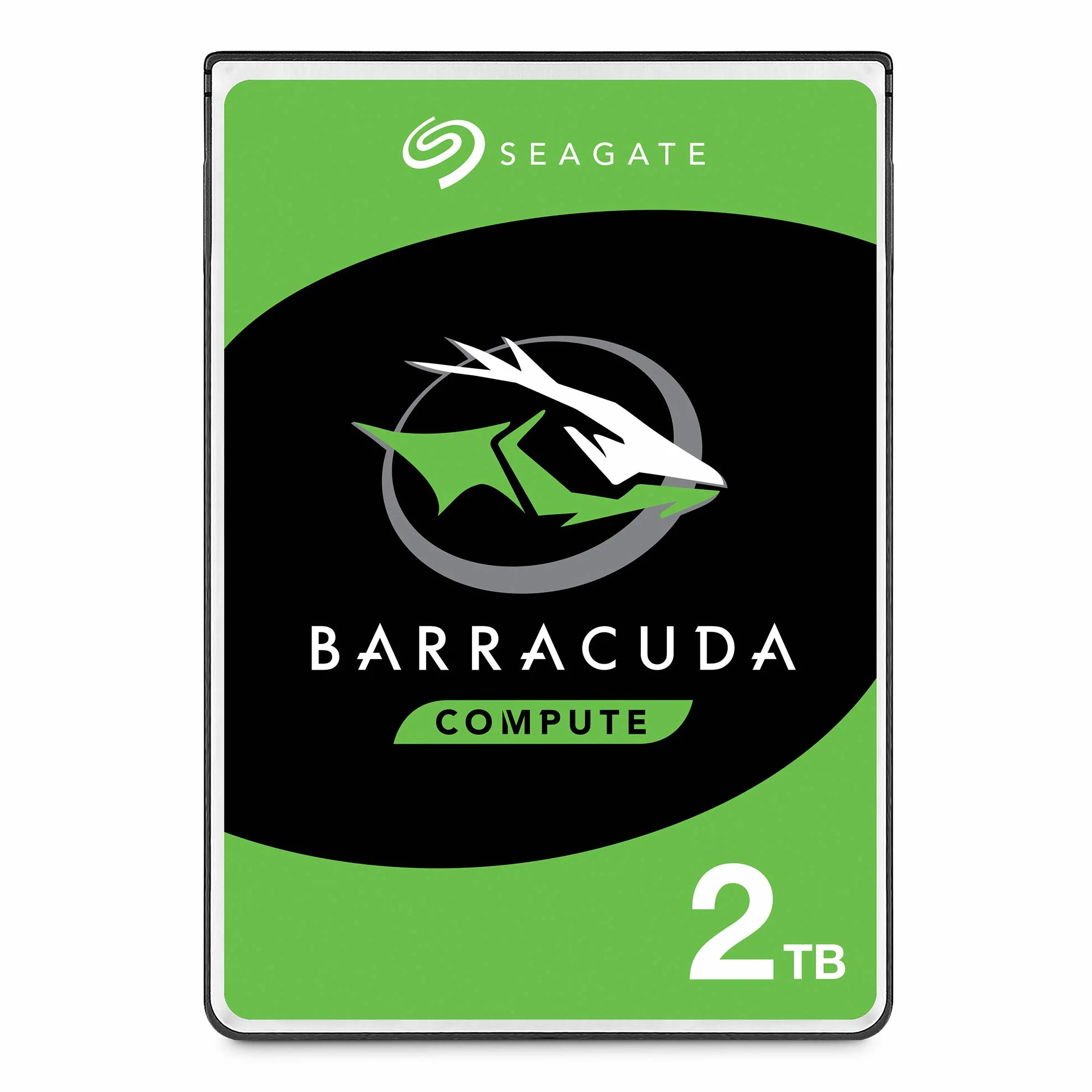 Seagate BarraCuda 2TB, Unità disco interna, 2.5", SATA 6GB/s, 5400 RPM, 128 MB cache (ST2000LMZ15)