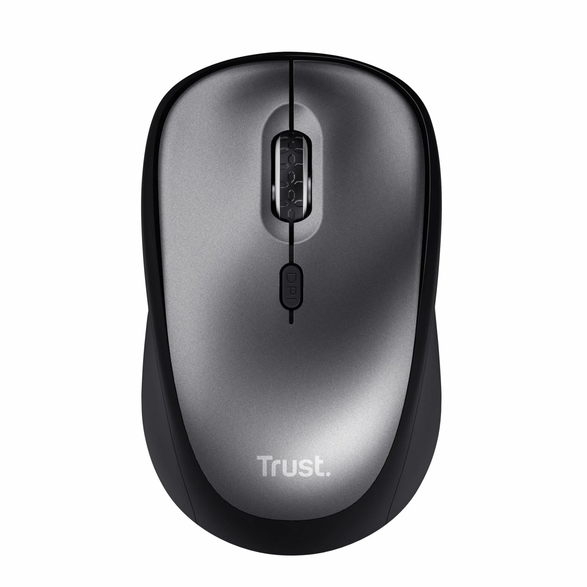 Trust Mouse Wireless Silenzioso 800-1600 DPI Microricevitore USB Compatto per PC Laptop Mac