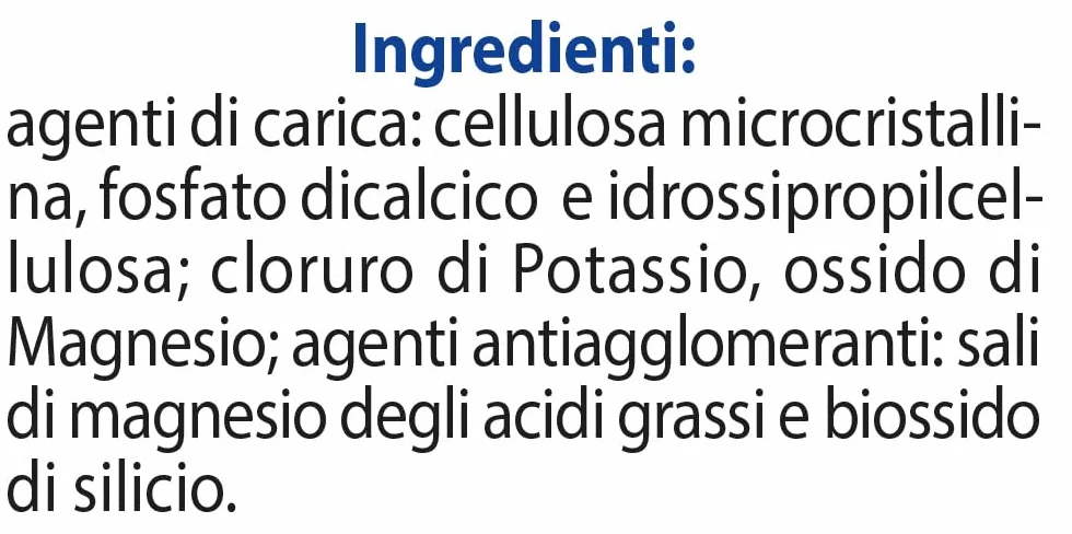 ESI Multicomplex Potassio+Magnesio Integratore Alimentare Multiminerale 90 Ovalette Stanchezza Energia
