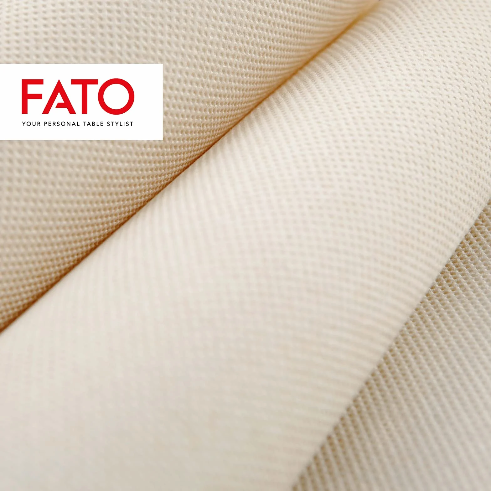 Lucart Fato Tovaglioli Naturali di Carta 38x38 2 veli 100% Fibre Riciclate Confezione 40