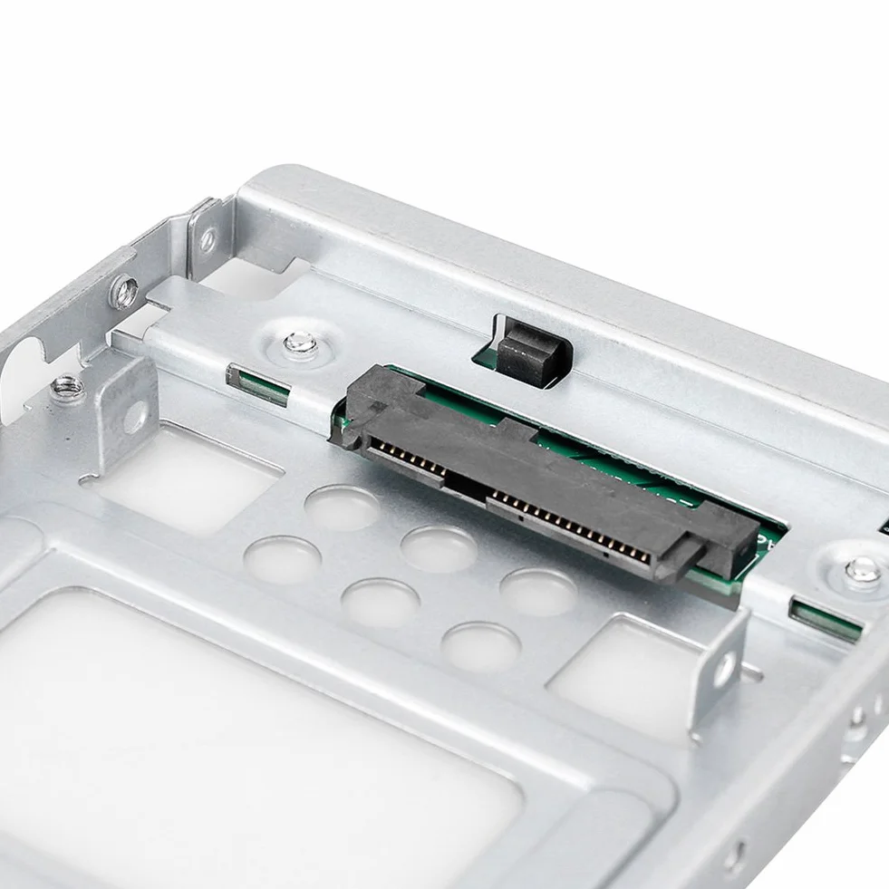 Confezione di 2 RGBS 2,5" SSD da 3,5" SATA Hard Disk Drive HDD adattatore caddy Tray Cage Hot Swap Plug converter supporto compatibile con tutti i 3,5" SATA/SAS Caddie vassoi per HP Dell IBM Lenovo