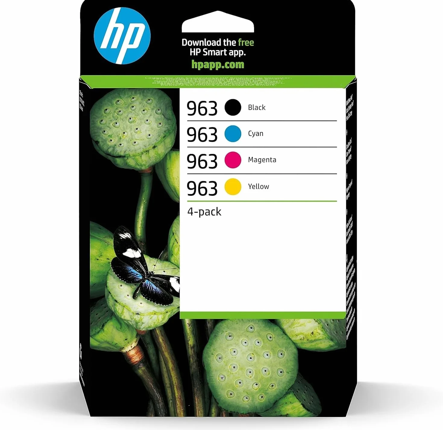HP 963 Nero Ciano Giallo Magenta 6ZC70AE 4 Cartucce Originali OfficeJet Pro 9010 9020