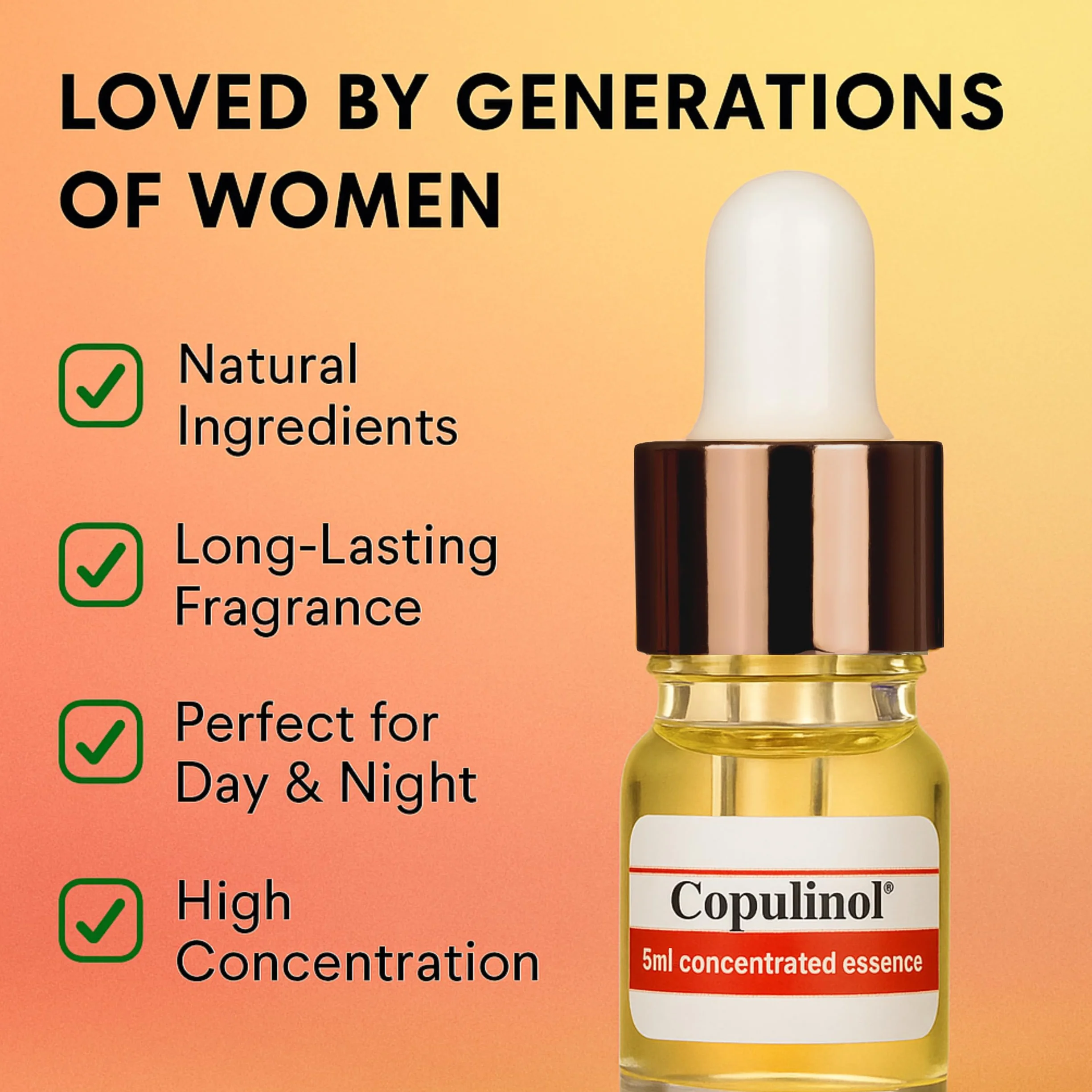 COPULINOL Feromone al 100% per donne 5ml + 5ml