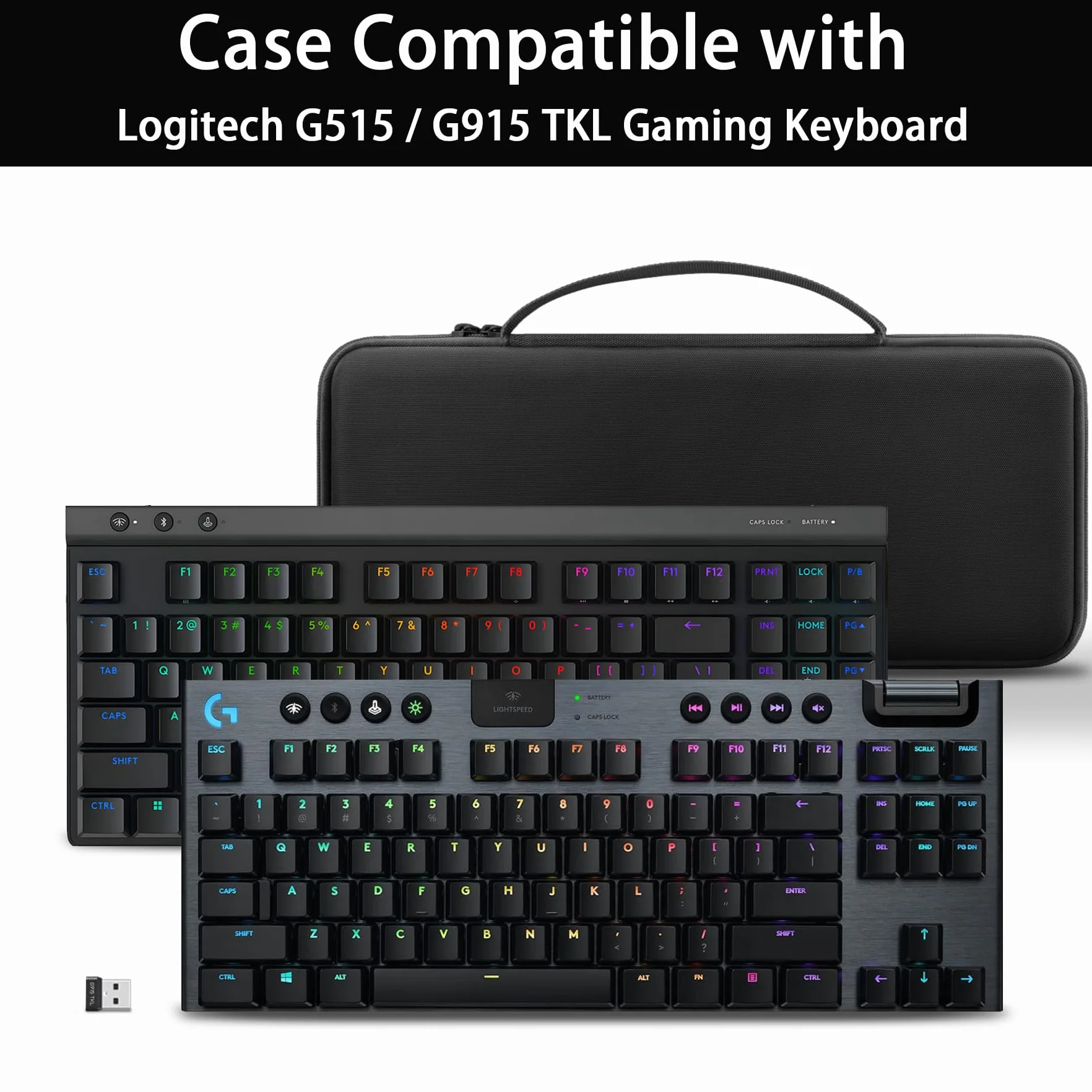 Logitech G G515 LIGHTSPEED TKL Custodia rigida tastiera gaming Case Only