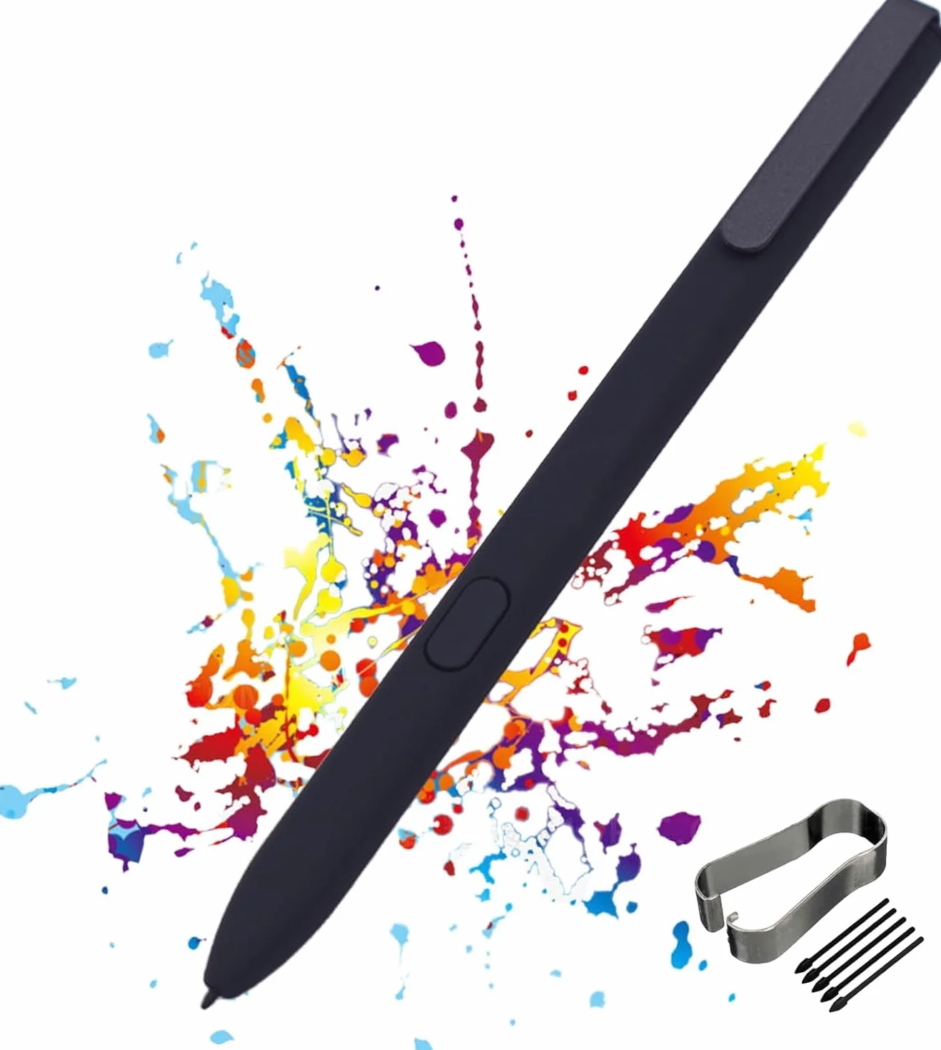 Penna Marker per Remarkable 1/2 Tablet Notebook, Stylus Digitale, Penna Stylus EMR, Senza Gomma Integrale, Non Richiede Ricarica, Nessuna Configurazione Necessaria (Nero)