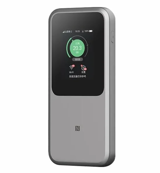 ZTE U50 Pro 5G Portable WiFi 6 3600Mbps Hotspot Router con slot per scheda SIM 10000mAh 27W Ricarica Rapida