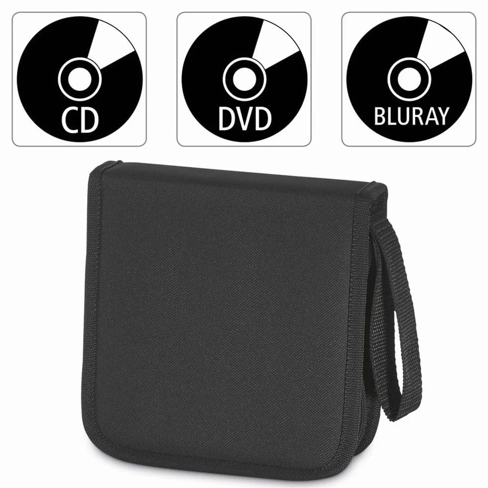 Hama custodia CD per 32 CD / DVD / Blu-ray, nero