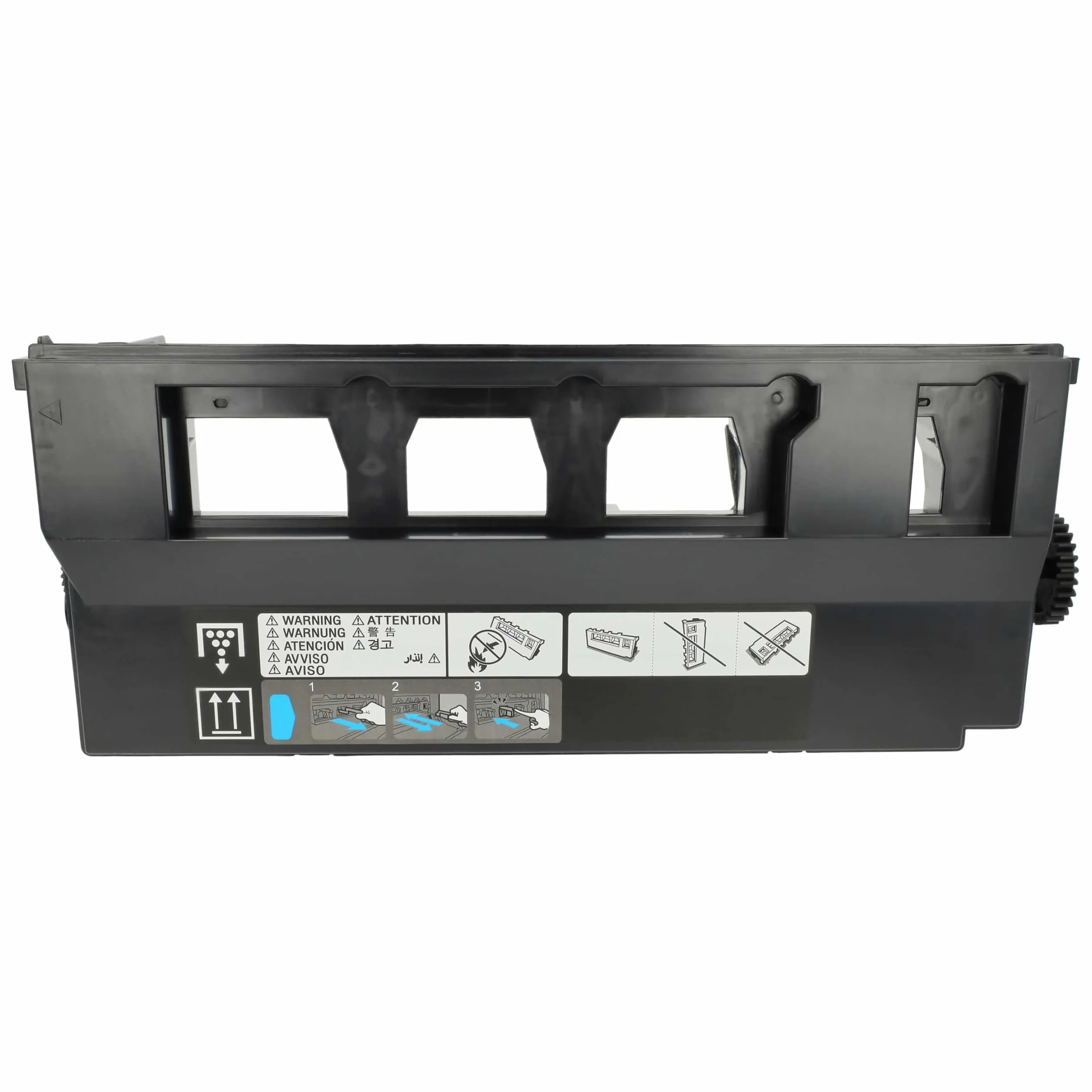 vhbw vaschetta, Contenitore per Toner esausto sostituisce Konica Minolta WX-101, A162WYA, A162WY1 per stampanti Laser