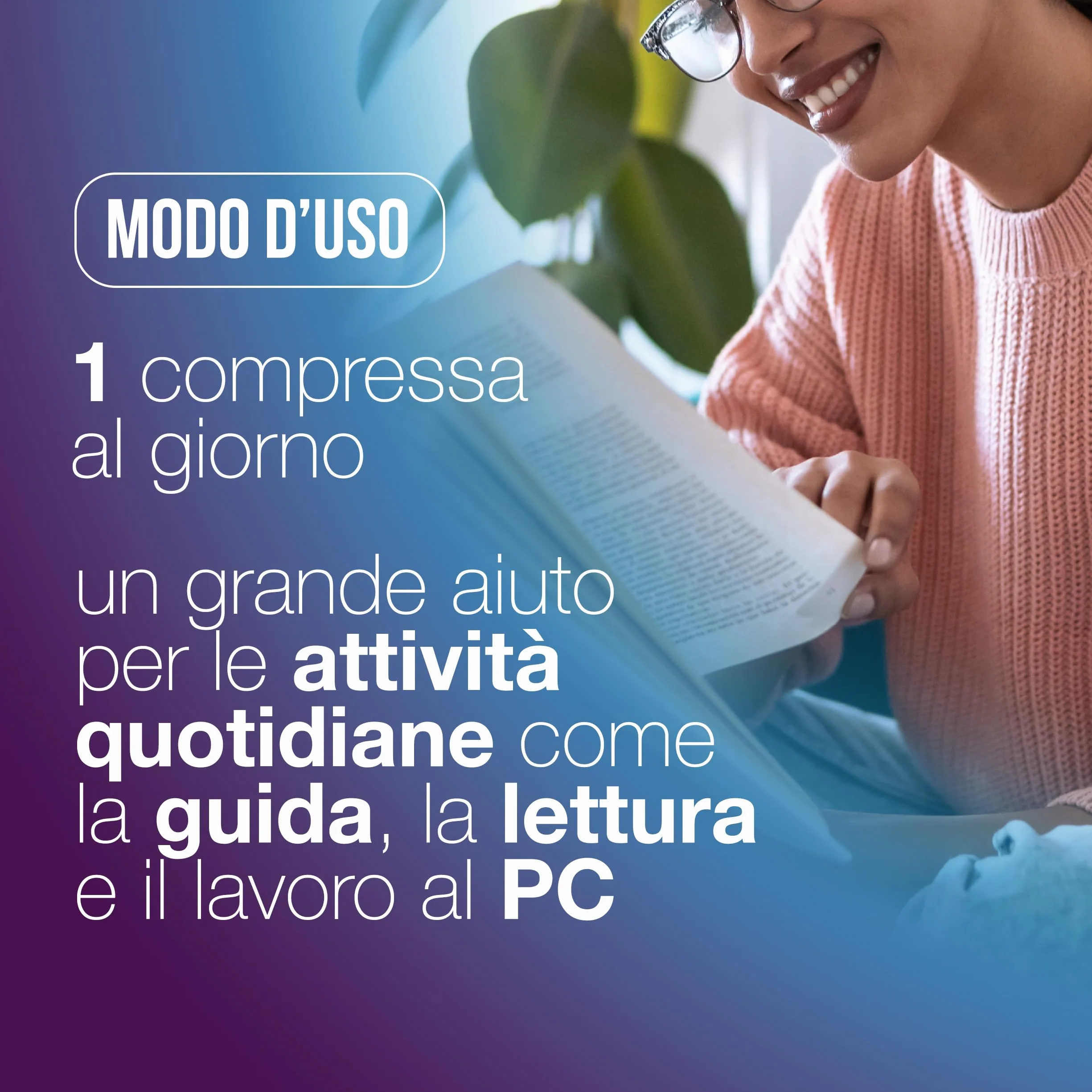 Integratore Occhi Luteina Zeaxantina Alto Dosaggio 60 Compresse Mirtillo Vitamine A E B12 Zinco Antiossidanti Vista