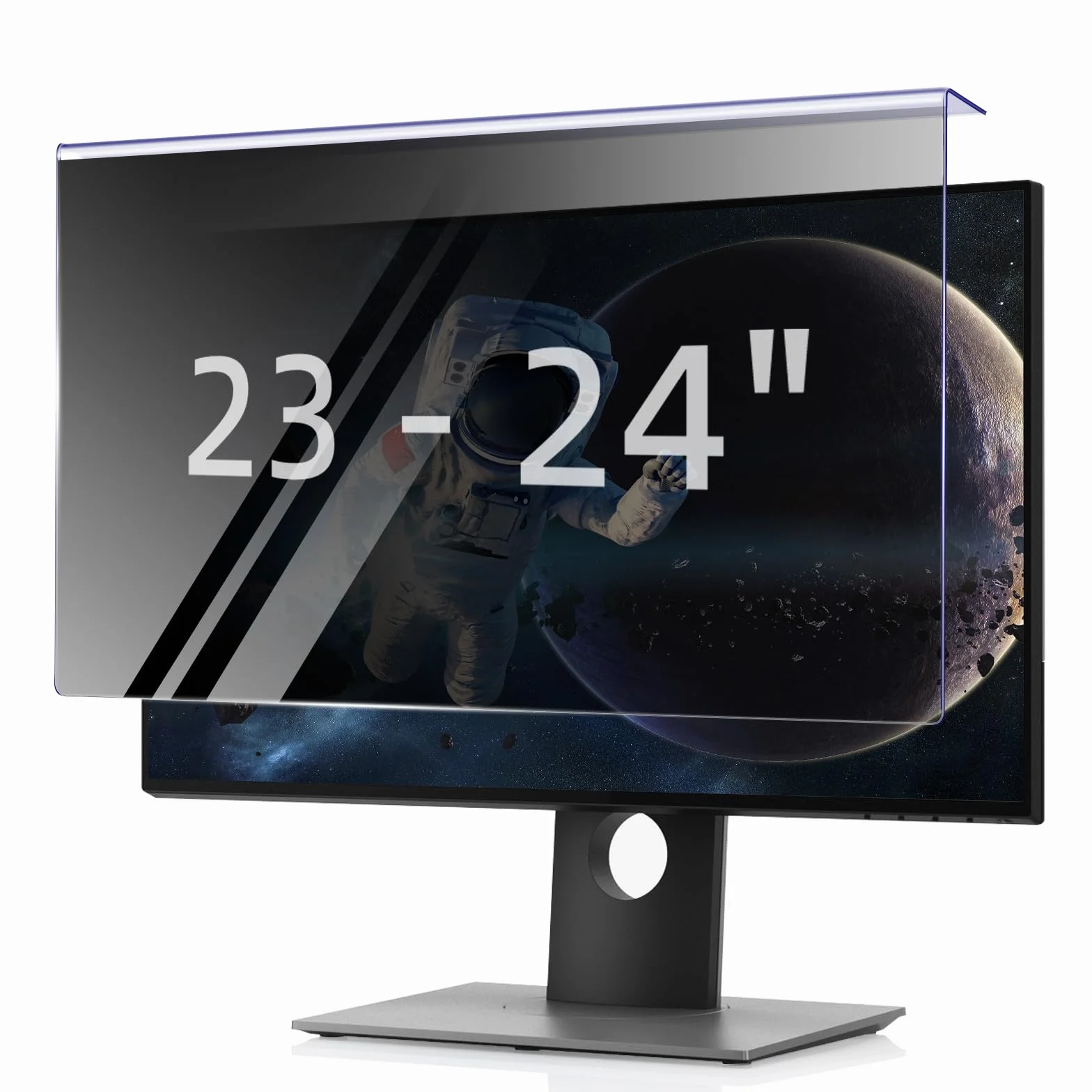 HaruYo 23-24 Pollici Hanging Filtro Privacy per 23"/23,6"/23,8"/24" Monitor, Privacy Pellicola de Protezione Filtro, Anti-UV, Anti Luce Blu, Anti Spy Proteggi Schermo (23-24")