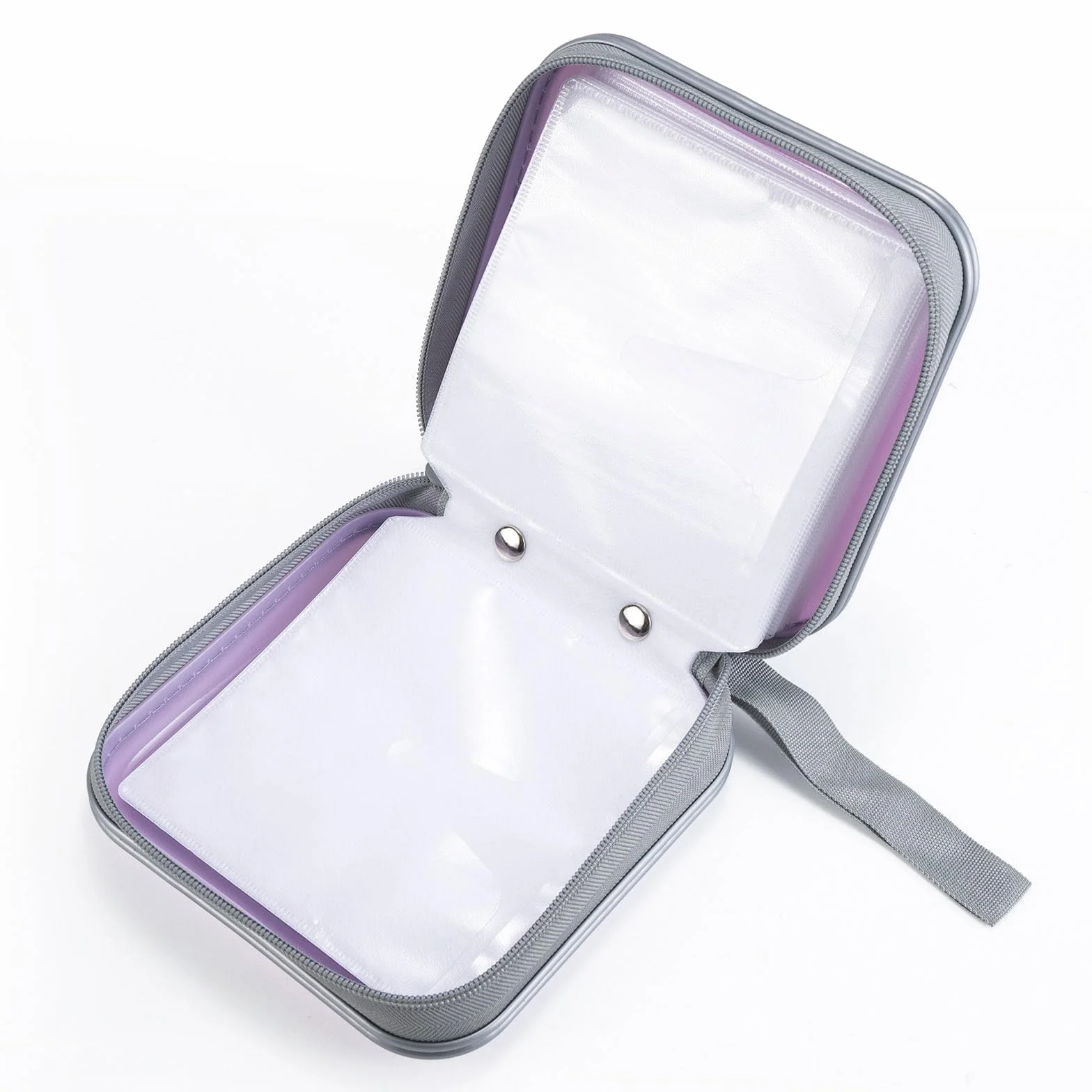 LIOVODE porta cd custodia, porta dvd organizer, custodia cd portafogli per dischi, supporti di raccolta per casa e auto