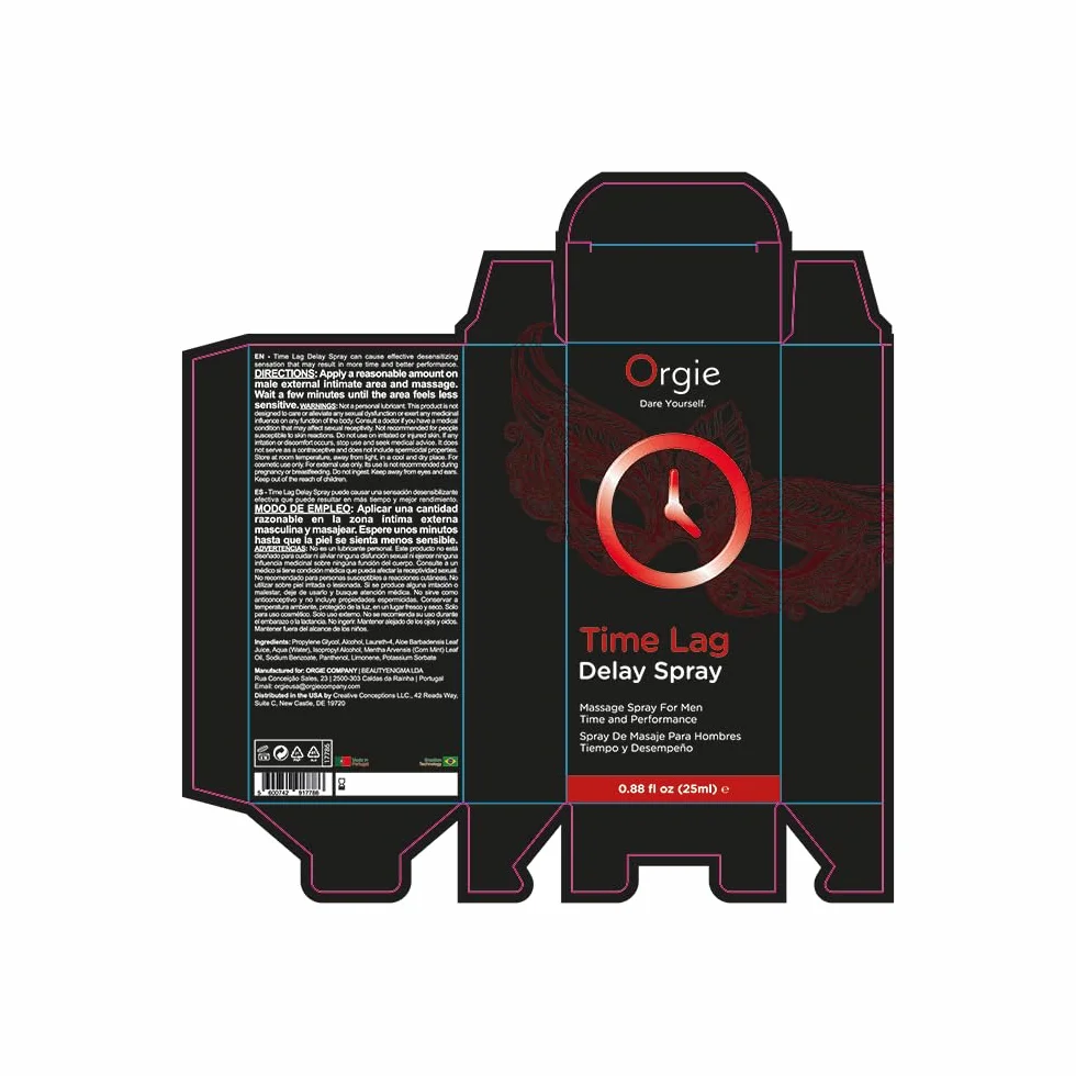 Orgie Time Lag Delay Gel afrodisiaco per giochi erotici 25 ml
