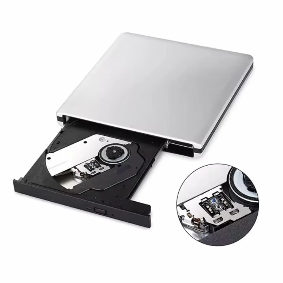 BD-Rom BD-Re Writer 3D Blu-Ray Reader Esterno USB3.0 Burner Dvd 'unità Ottica per Laptop/Desktop