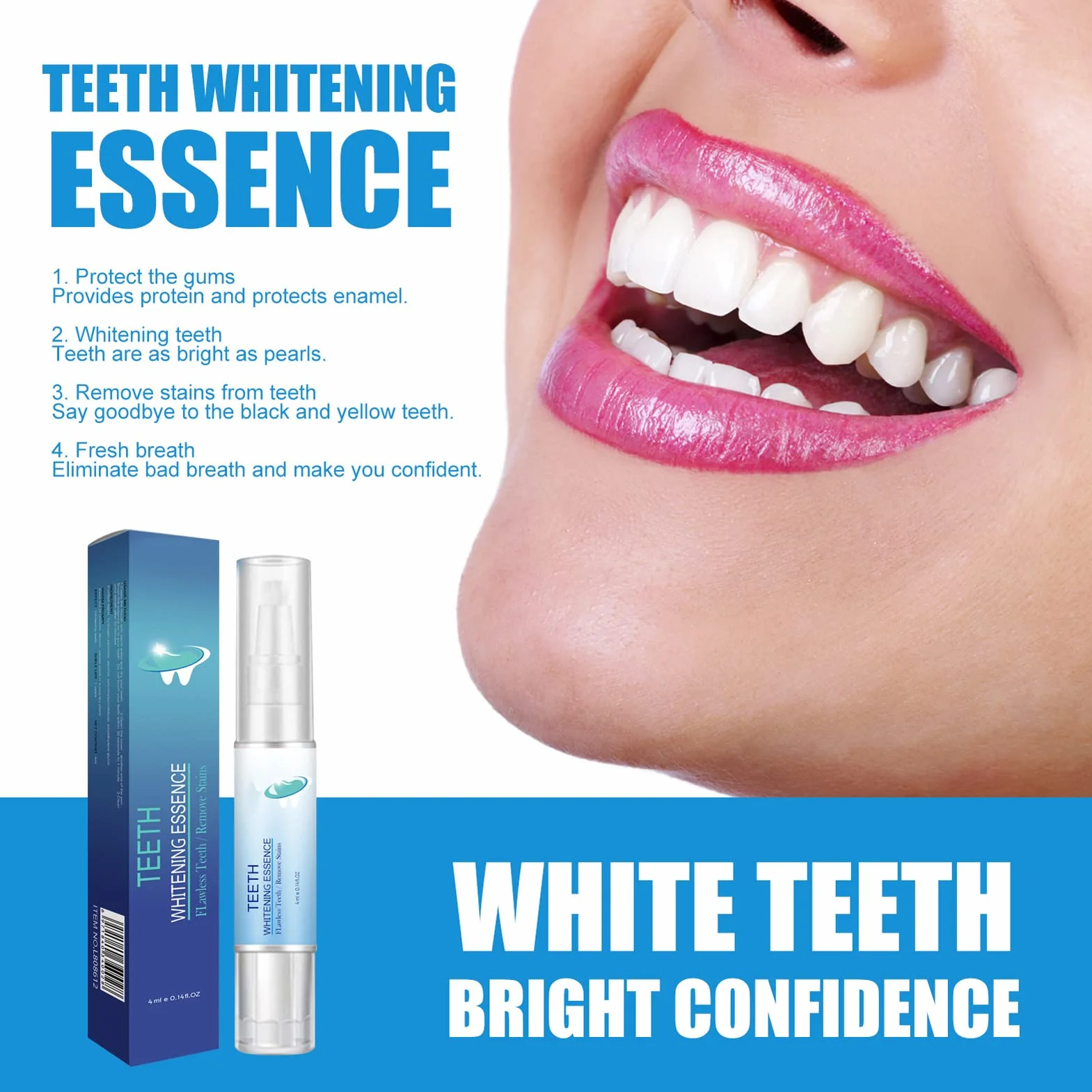 Penna Sbiancante per Denti Miioto 5 ml Rimuovi Macchie Non Aromatizzato