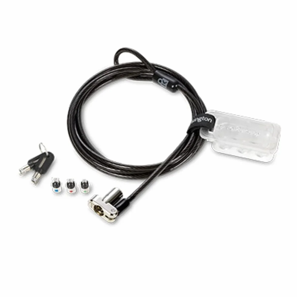 Kensington Lucchetto per Laptop con Chiave Universale 3 in 1 e Cavo di Sicurezza, Stazione di Blocco Fast Track