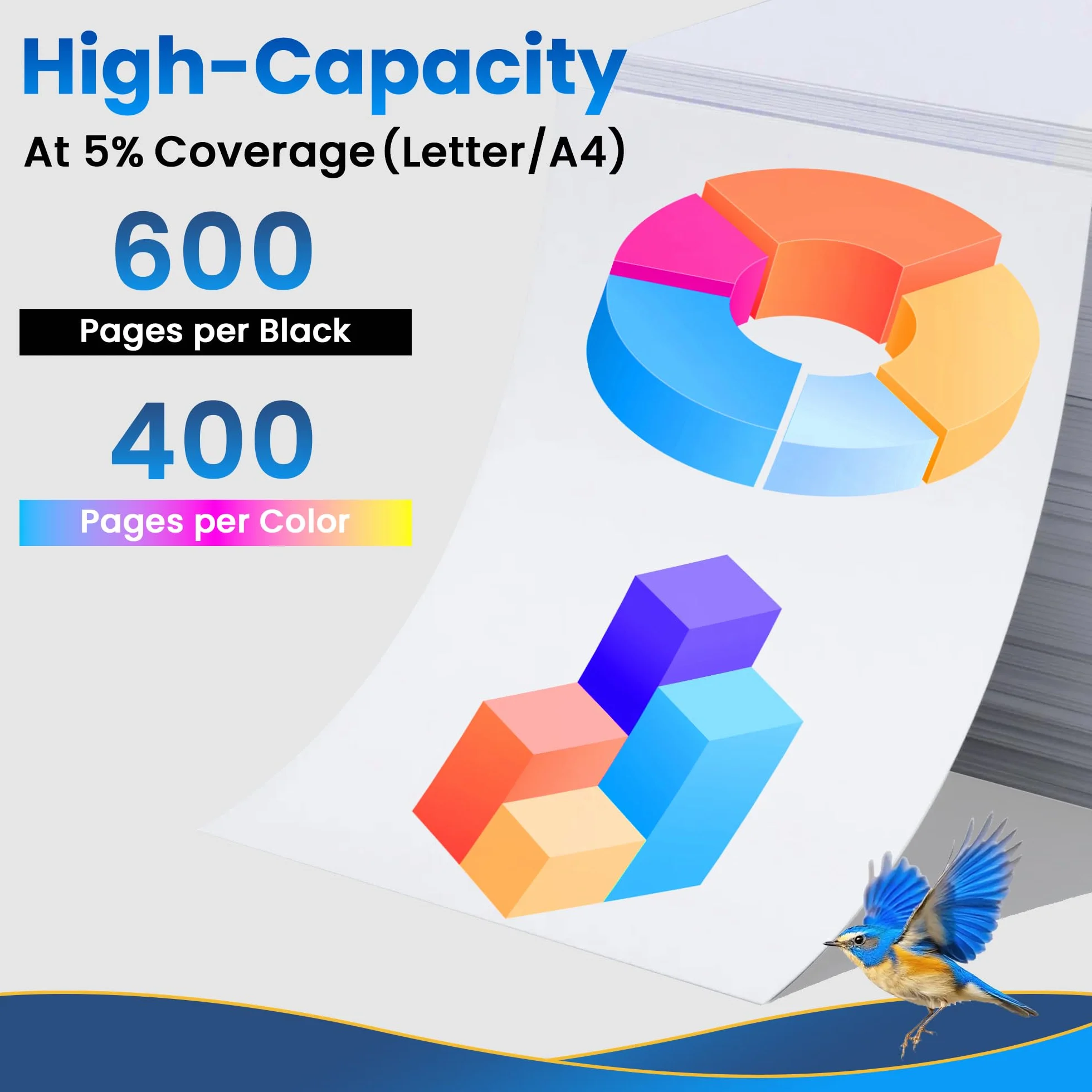 Cartucce d'inchiostro Compatibili per Epson XP 2200 WF 2930 Cartucce per Expression Home XP-4200 XP-4205 XP-2205 XP-3205 Workforce WF-2910 WF-2930 WF-2950 (6 Nero, 3 Ciano, 3 Magenta, 3 Giallo)