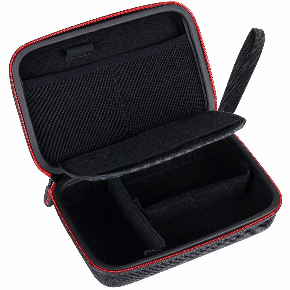 Smatree A90 Custodia Rigida para Apple Pencil, Magic Mouse, Adattatore di Alimentazione Magsafe 1, Cavo di Ricarica Magnetico, Organizzatore Cavi da Viaggio Doppio Strato Borsa Accessori Elettronici