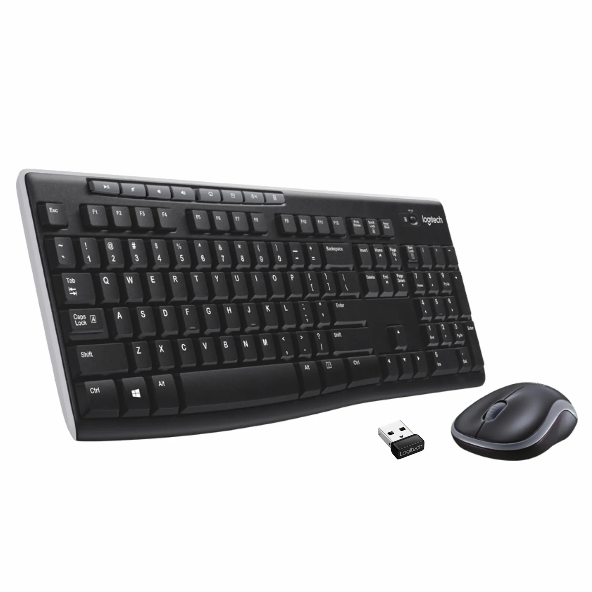 Logitech MK270 tastiera e mouse wireless COMBO - US INT'L QWERTY