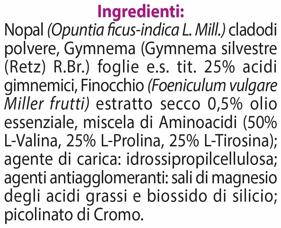 ESI Fit Bilancia Azione Urto Integratore Alimentare Nopal e Finocchio 24 Ovalette