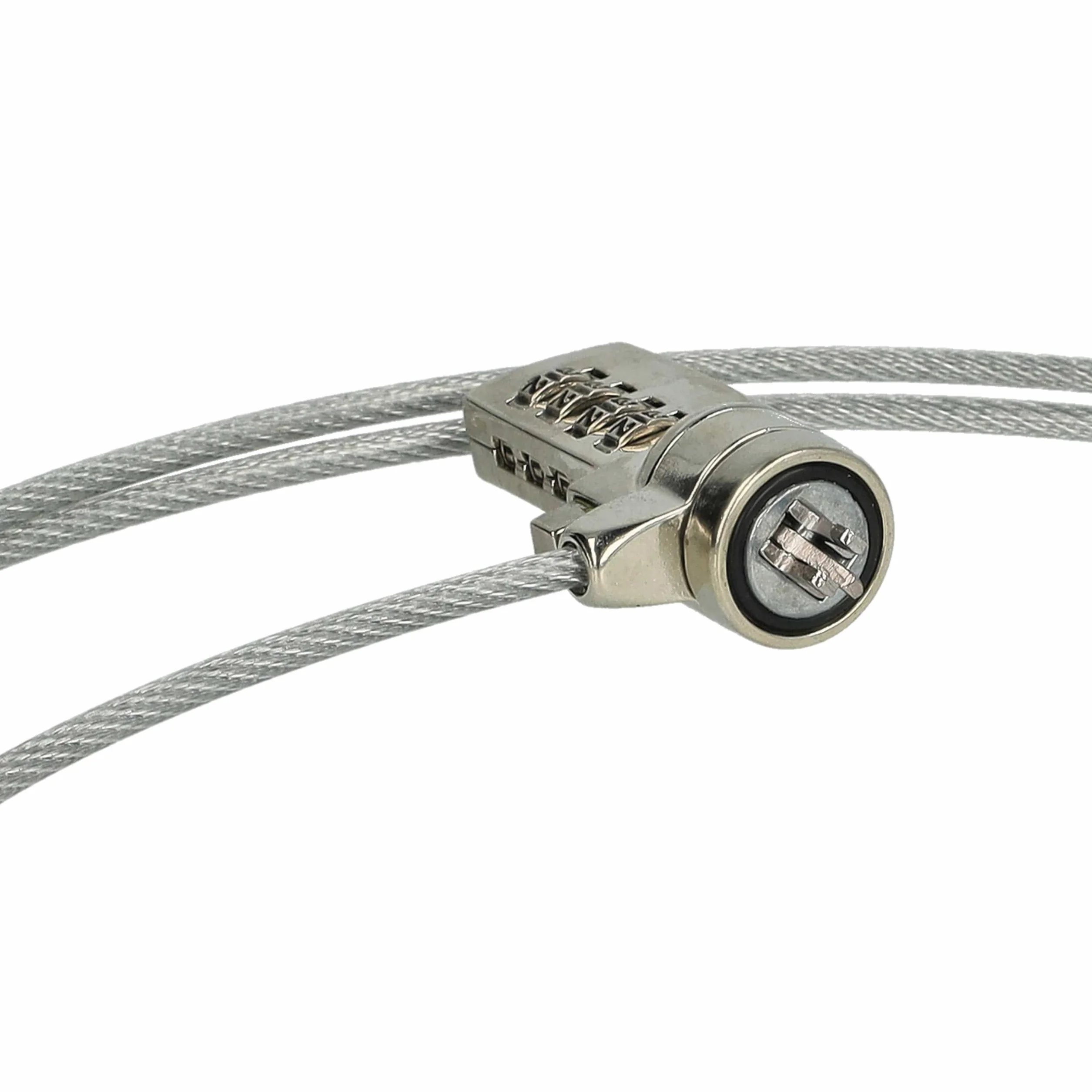 vhbw Kensington Compatibile con Laptop Notebook - Cavo di Sicurezza con Serratura a Combinazione numerica, 1,8 m
